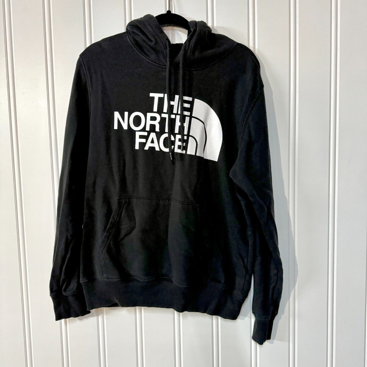 The North Face Logo Cotton Pocket Outdoors Warm Graphic Hoodie Size Medium