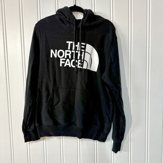 The North Face Logo Cotton Pocket Outdoors Warm Graphic Hoodie Size Medium