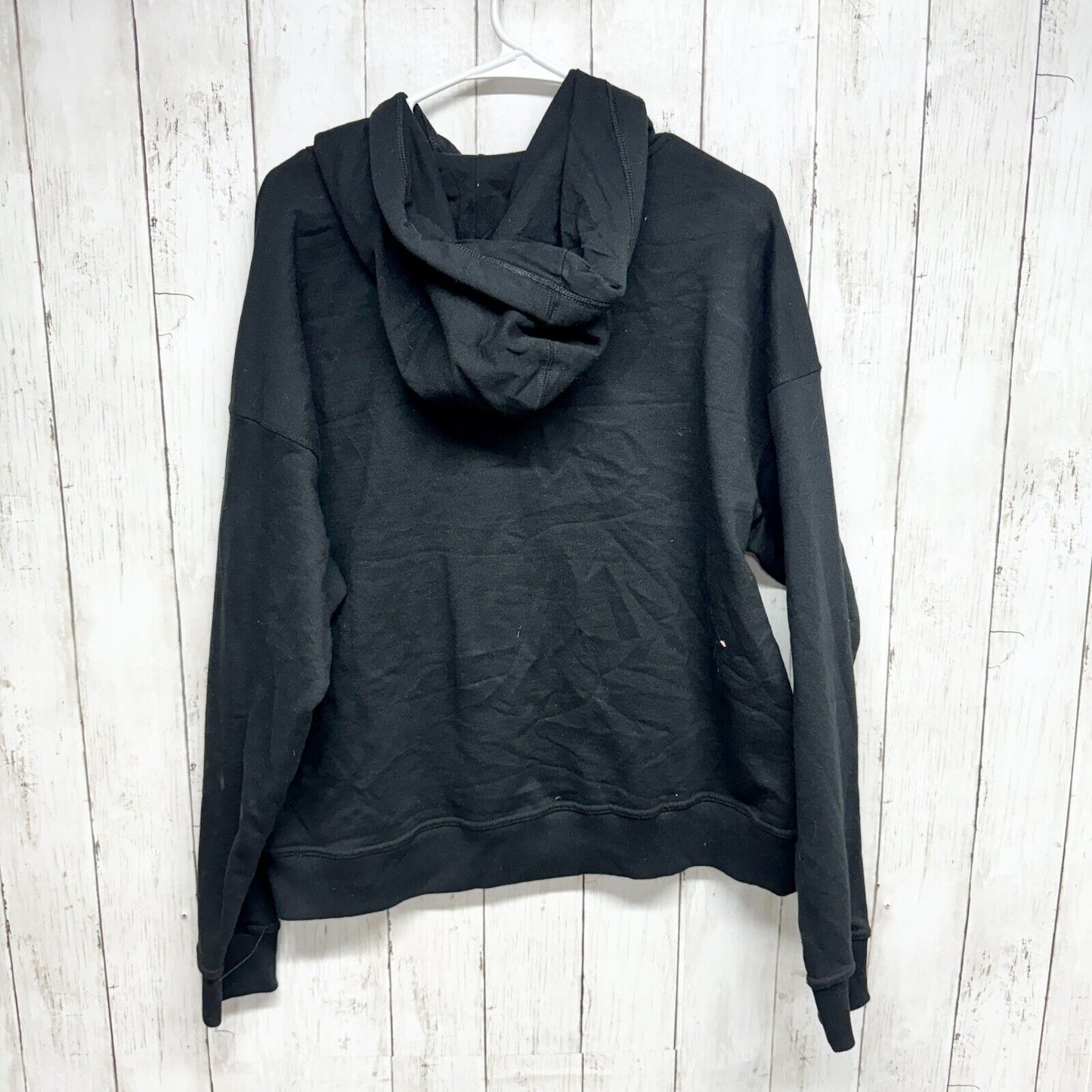 Champion Hoodie Women Size L Long Sleeve Cotton Graphic Logo Casual Comfort