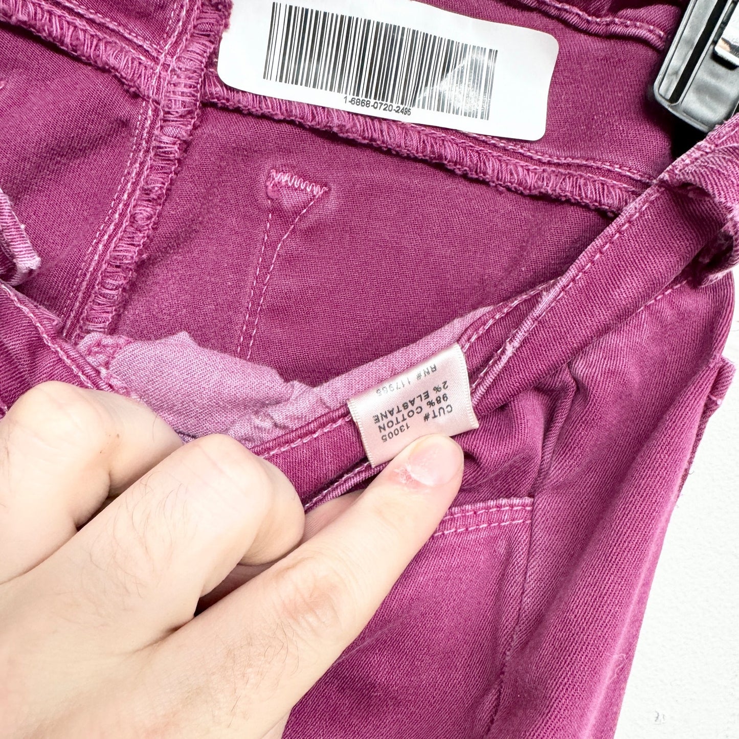 J. BRAND Women Purple Victoria Alana Crop Jeans Women’s Size 28 Skinny Jeans