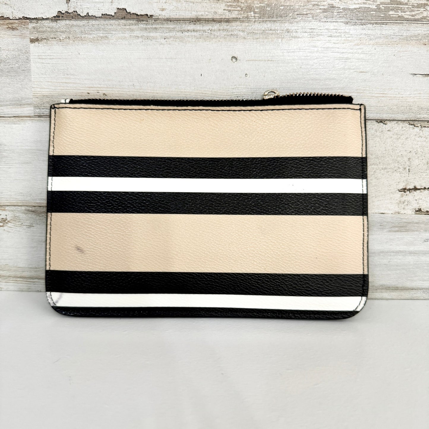 Kate Spade Shore Street Ottoman Stripe Tinie Wristlet Clutch Wallet