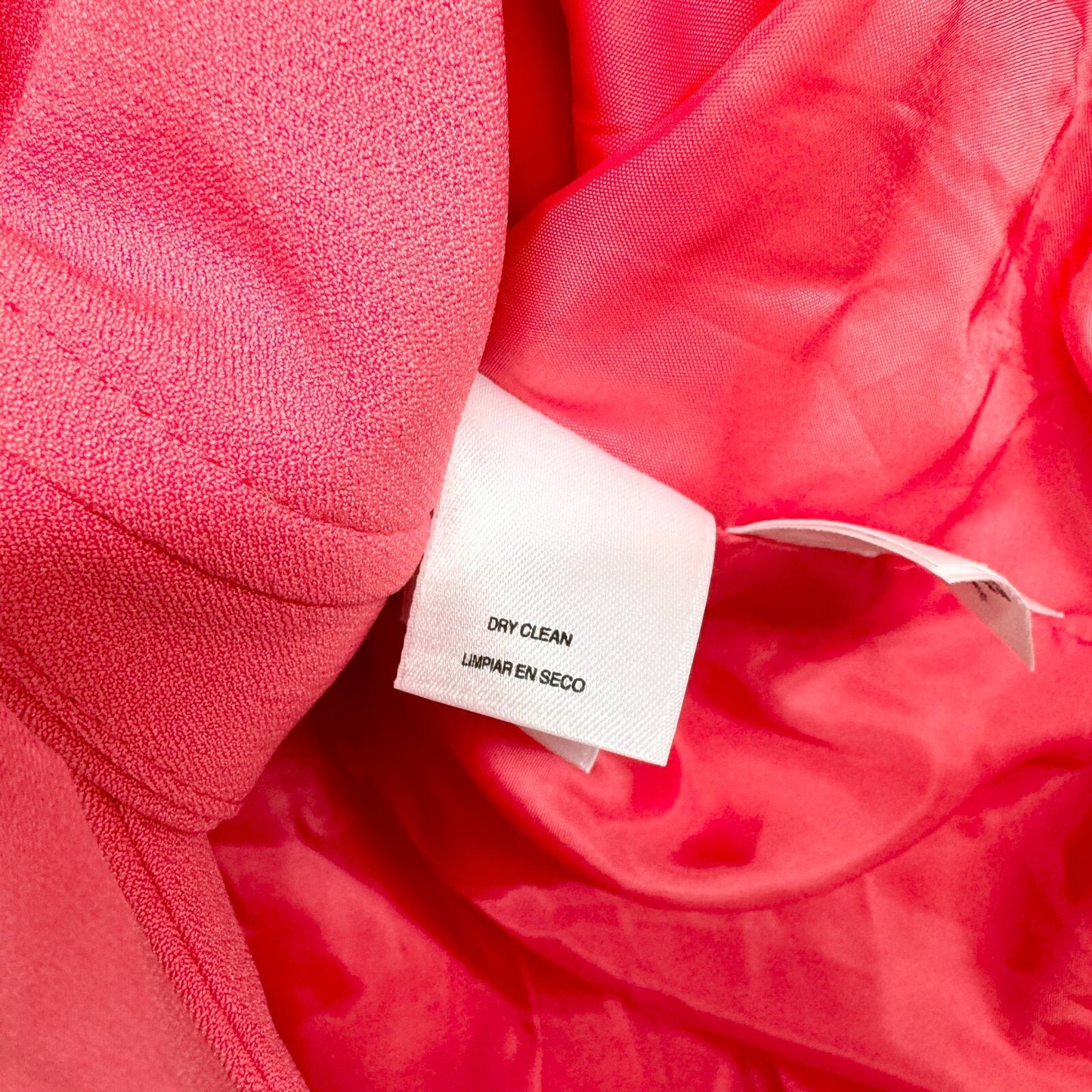 JONES NEW YORK Jacket Women SZ 24W Single Button Hot Pink Coat Blazer Polyester