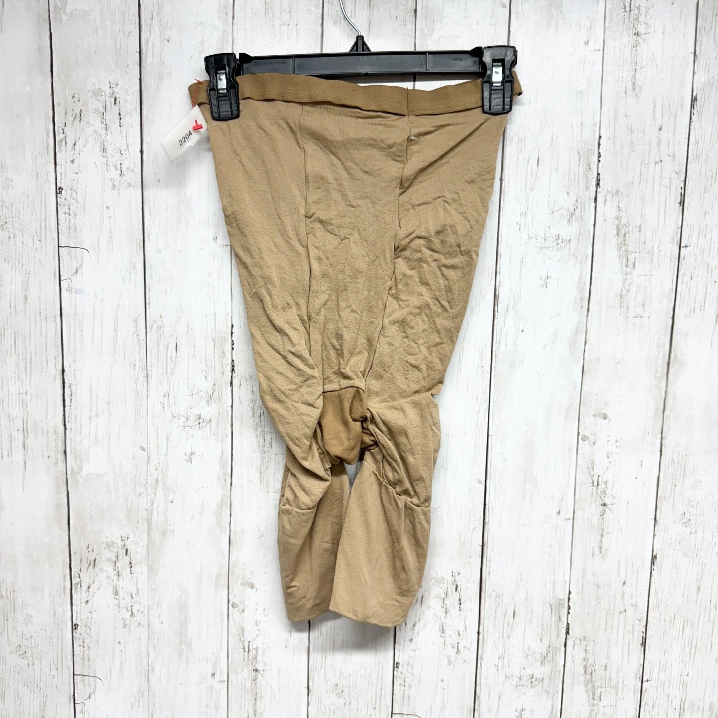 Love Your Assets Shapewear Women Size G Buff Tan Mid Thigh Shaper Shorts