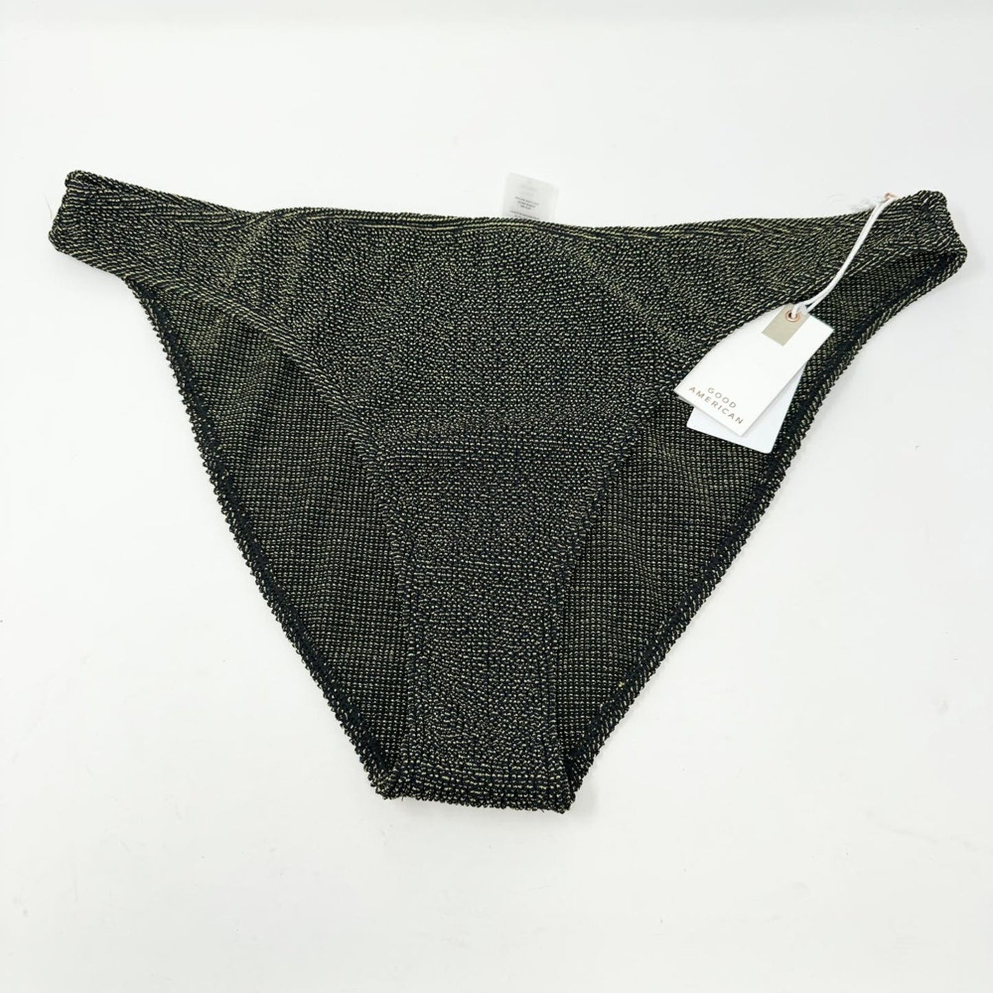 Good American Women Always Fits Metallic Bikini Swim Bottoms Size 4X/5X