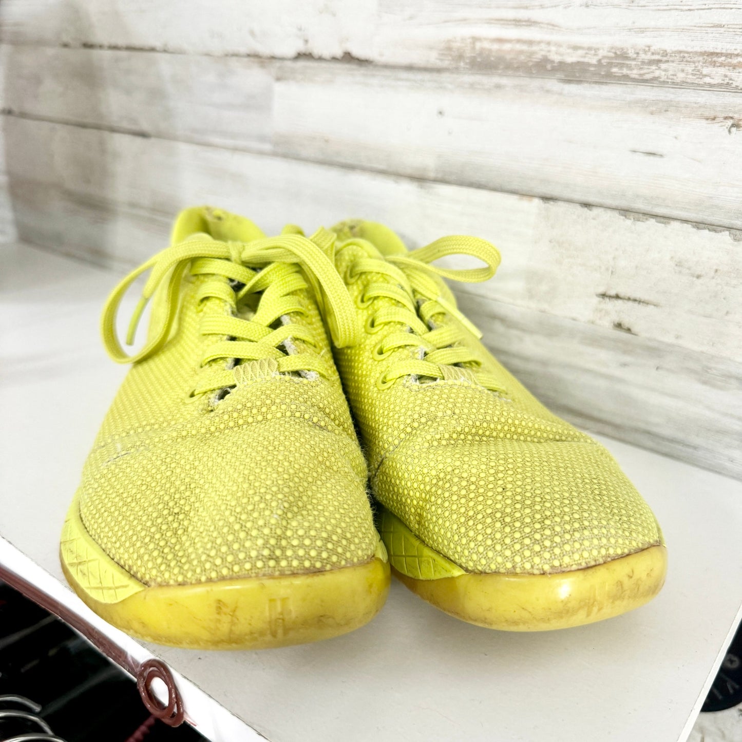 NoBull Superfabric Crossfit Yellow Shoes Men 7.5 Women 9