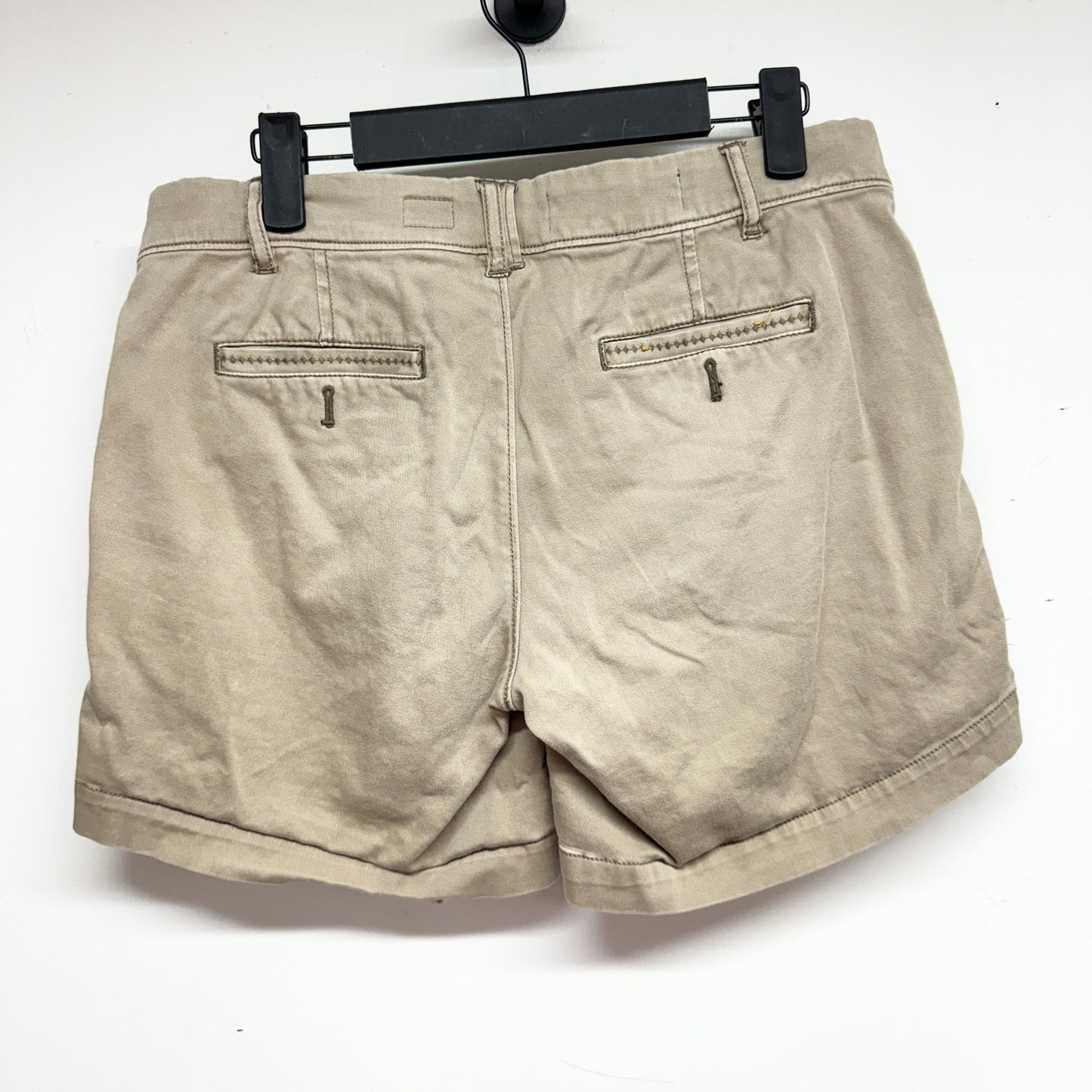 Pilcro And The Letterpress Shorts No. 26 Fit Hyphen Khaki Cotton Spandex Anthro