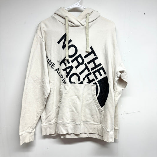 The North Face Mens Fine Alpine Pullover Hoodie Cream Off White | Large