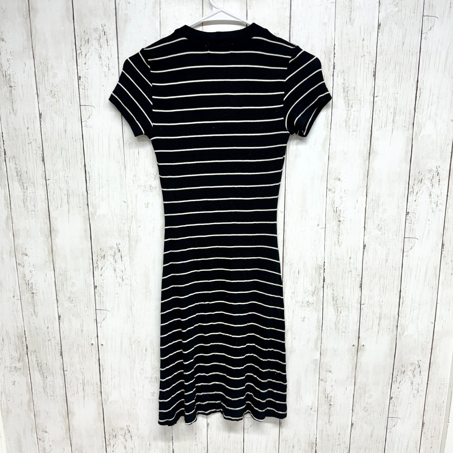 American Eagle Outfitters Soft & Sexy Dress Women Sz XS Short Sleeve Knit Stripe