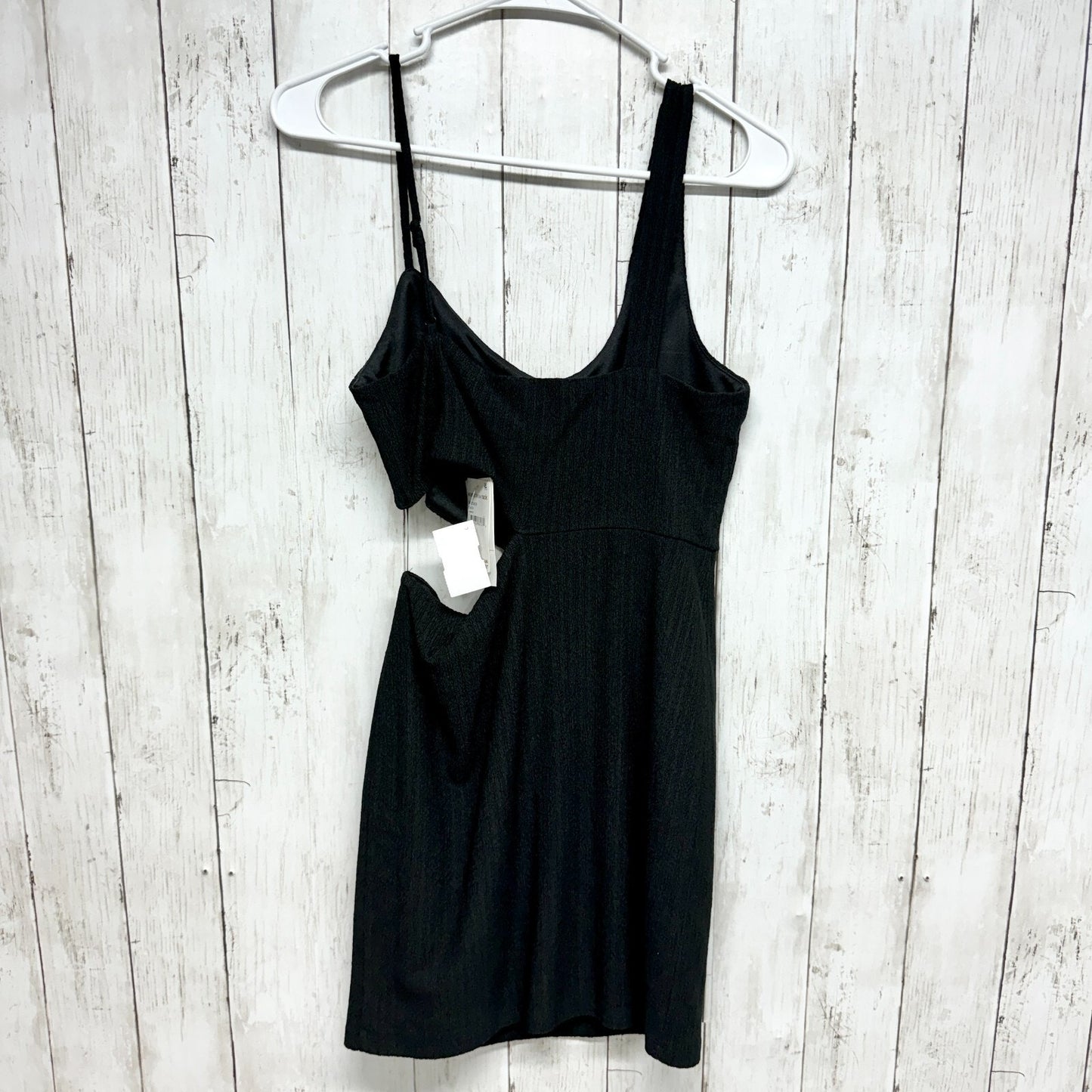 Sophie Rue Dress Women Size M Asymmetrical Sleeveless Black Cut-out Mini NWT