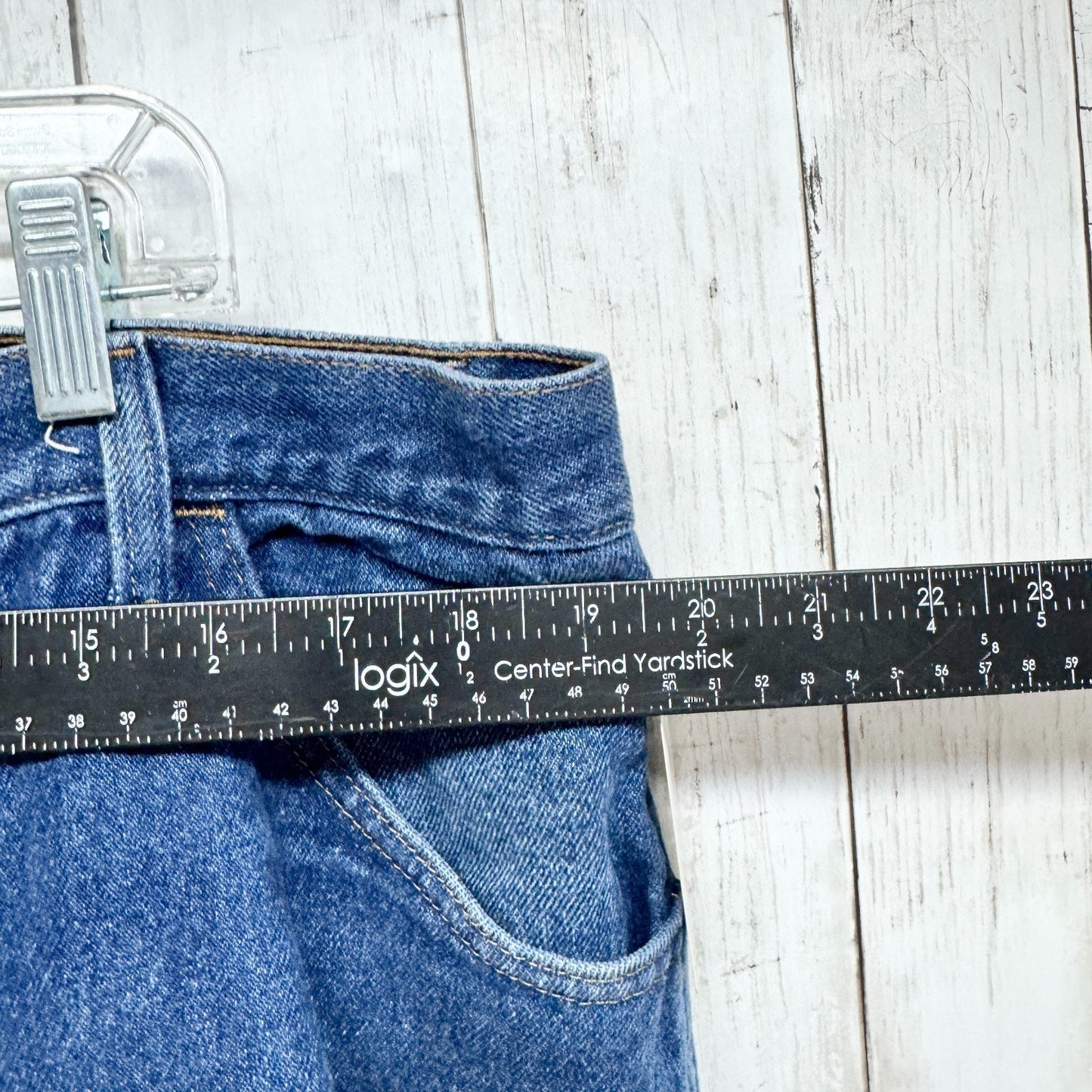 Vintage Rustler Pants Men Size 44 X 30 Medium Wash Denim Relaxed Straight Jeans
