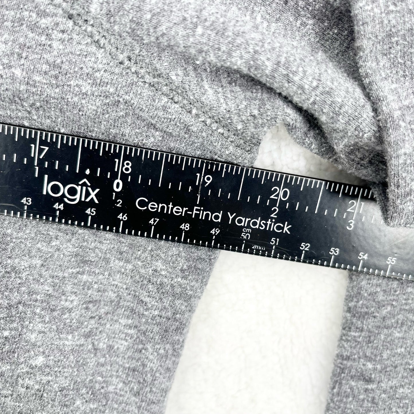 Madewell MWL Women's Oversized Crewneck Gray Long Sleeve Shirt Size XXS