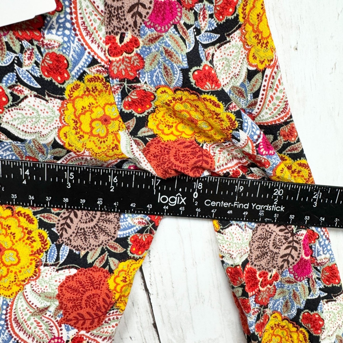 Zara Trafaluc Dress Women Size Medium Multicolor Floral Pleated Long Sleeve Mini