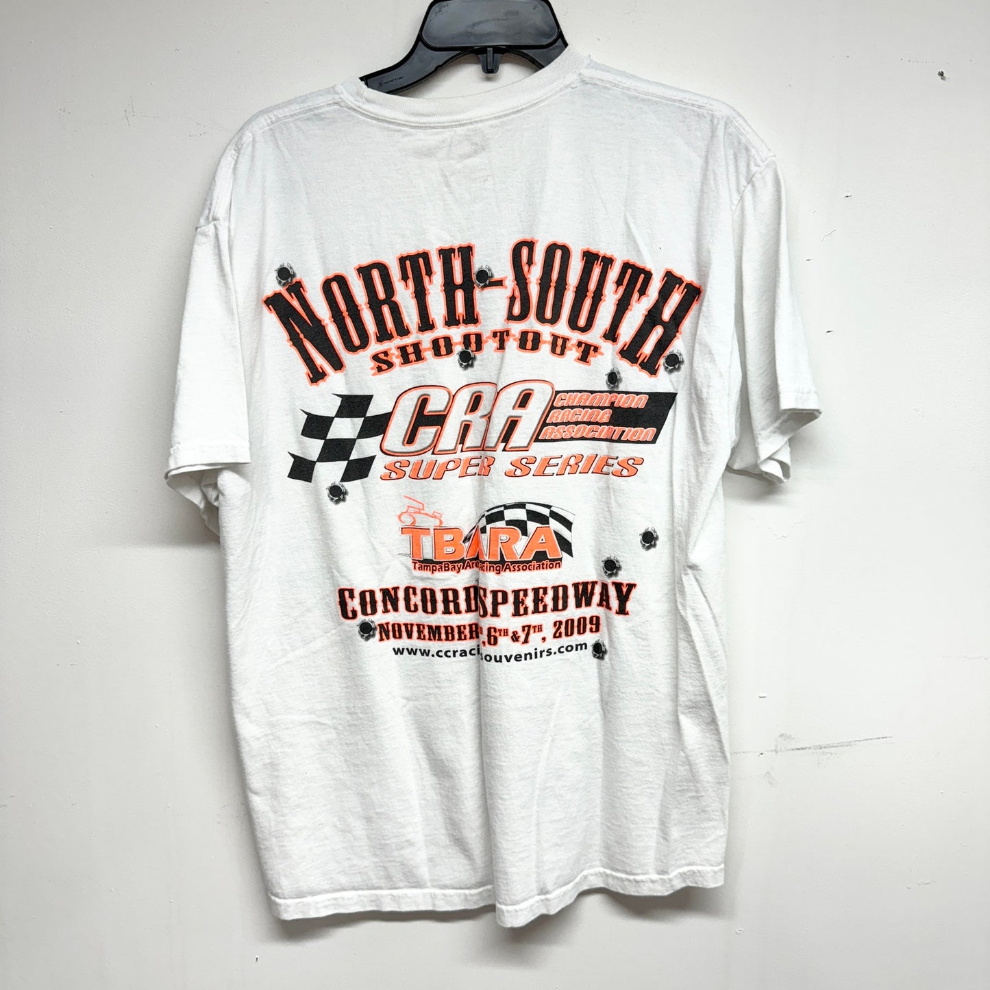 North South Shootout Concord Speedway Racing Car Nov 2009 Size L