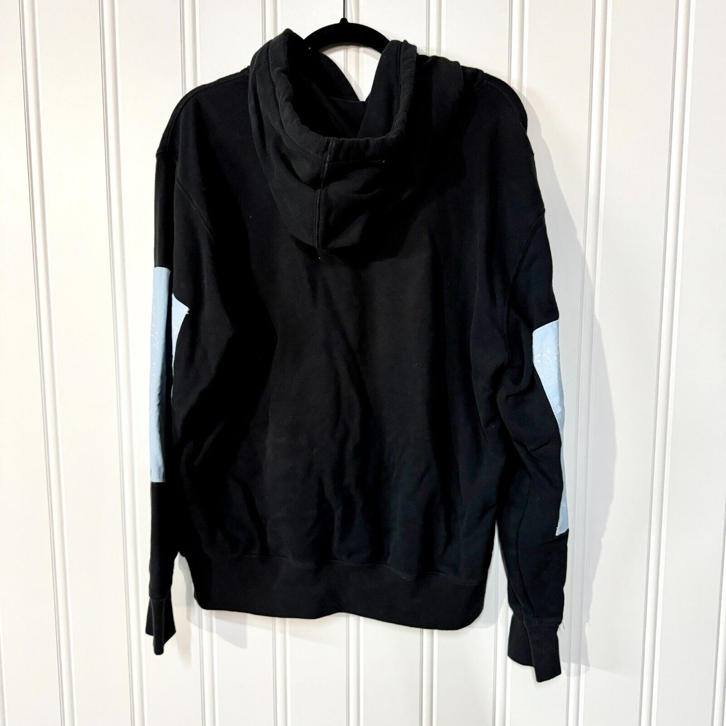 Supreme X The North Face Bandana Sweatshirt Black Pocket Hoodie Size Medium