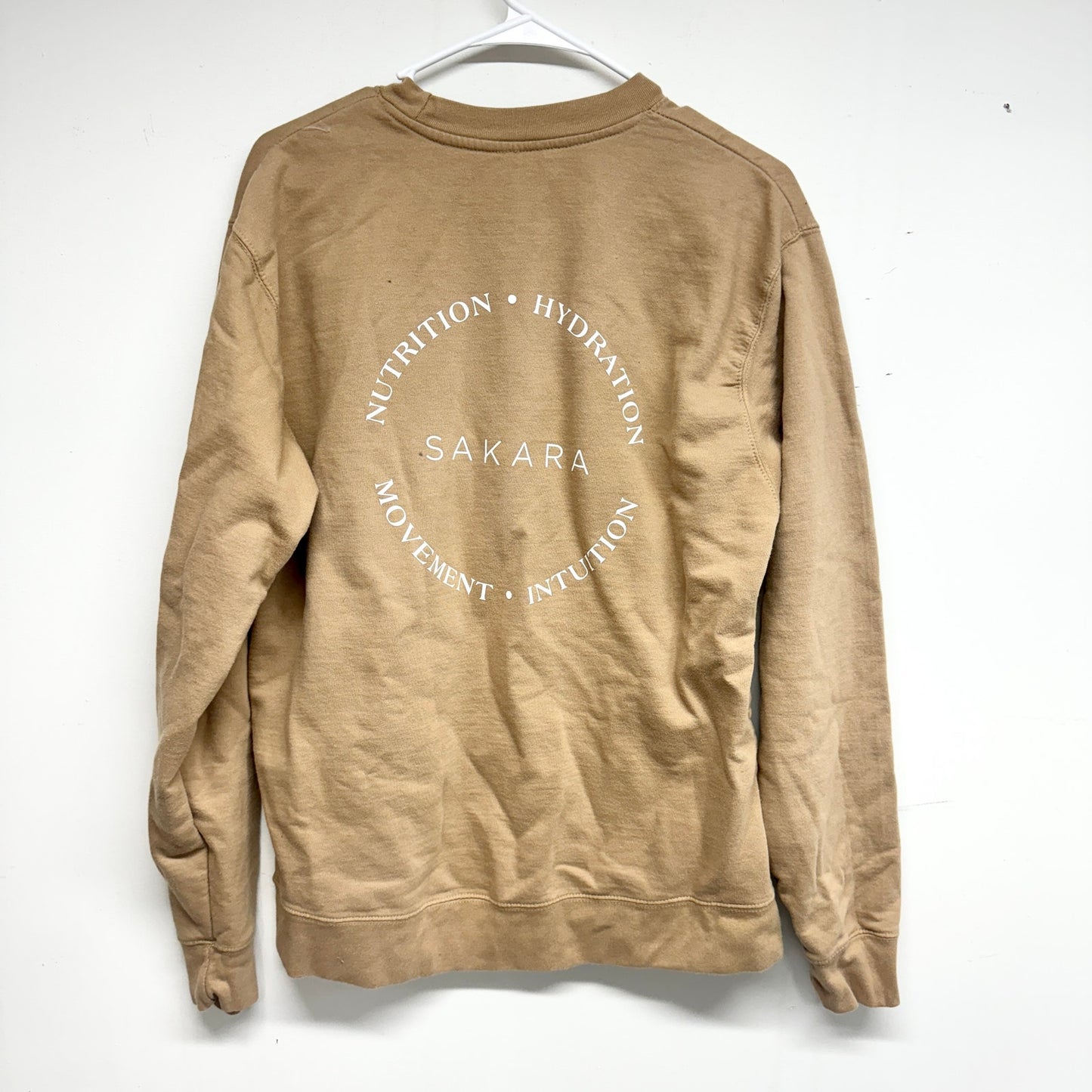 Sakara Signature Sweatshirt PLUSH FLEECE LOUNGEWEAR Sz M Limited edition