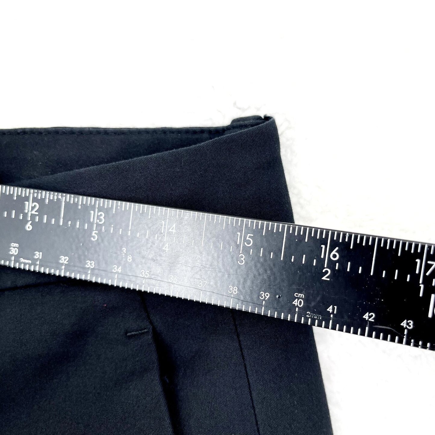 Zara Straight Leg Business Casual Dress Pant Black Pants Size Medium
