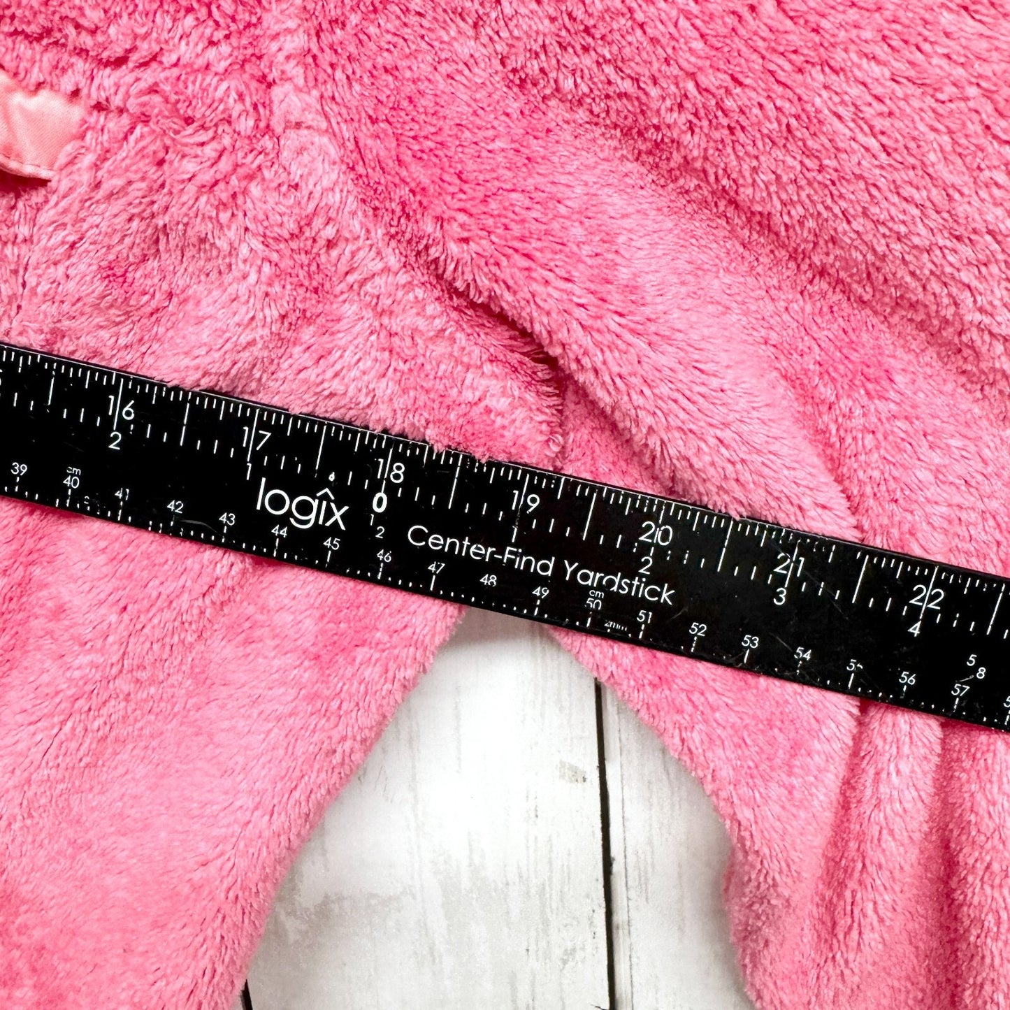 Free Country Pullover Women Small Pink Collared Button Fleece Kangaroo Pocket