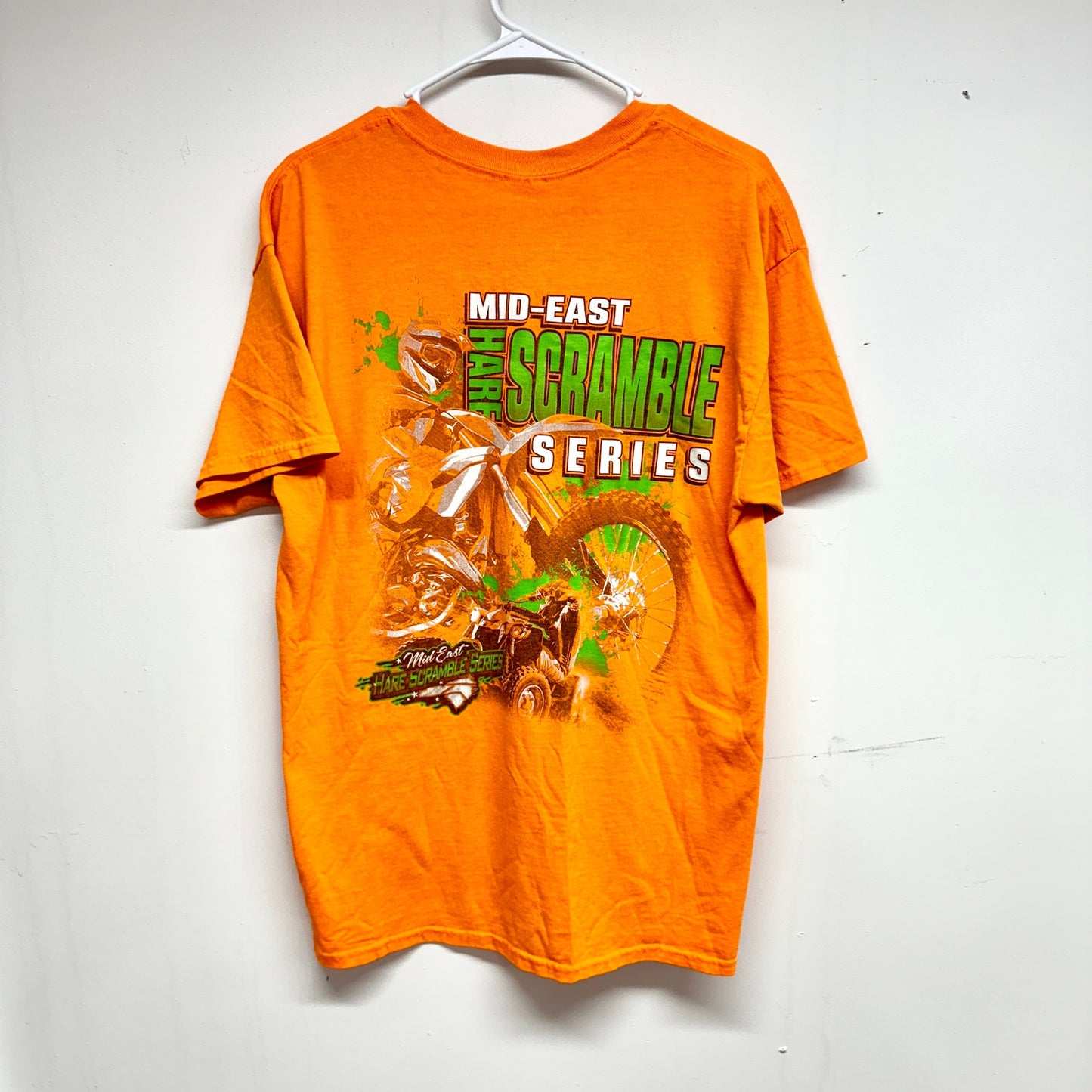 Gildan Mens Mid-East Scramble Series Dirt Biking Shirt Size L