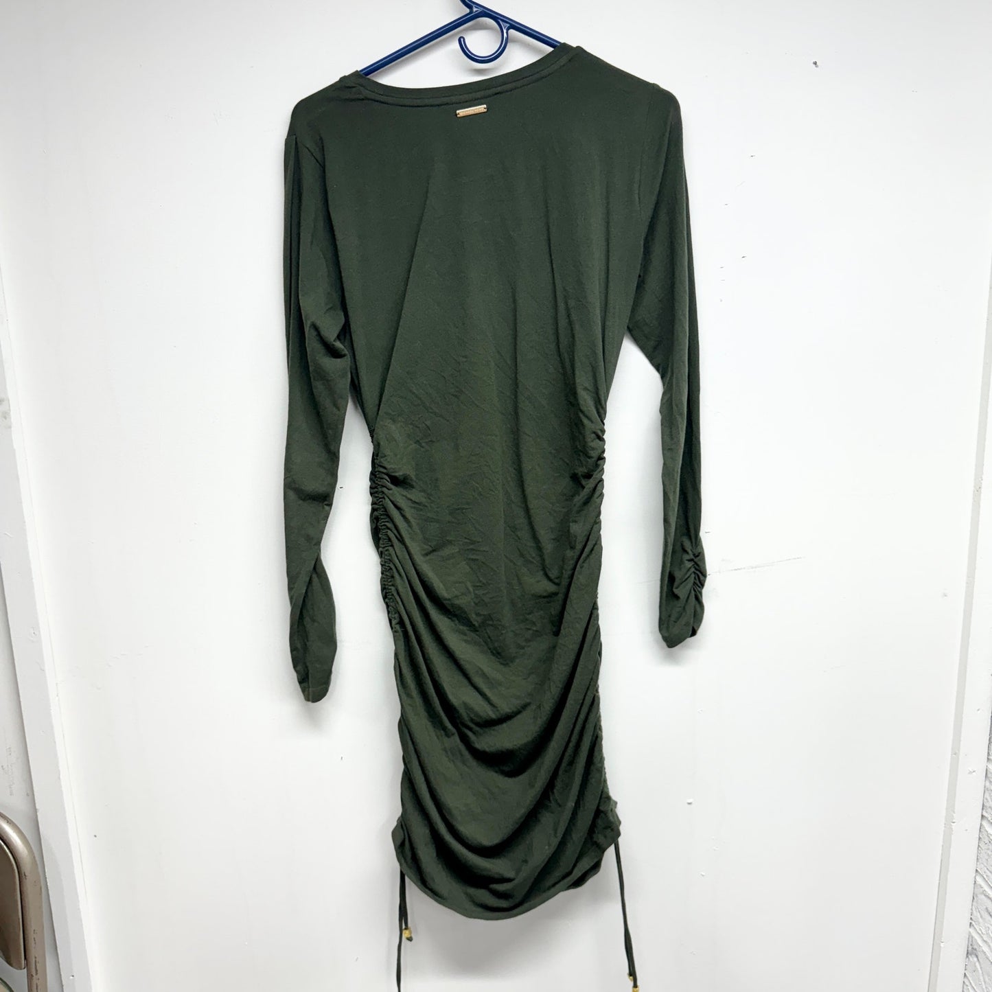 Michael Michael Kors Women Long Sleeved Green Dress Size Medium