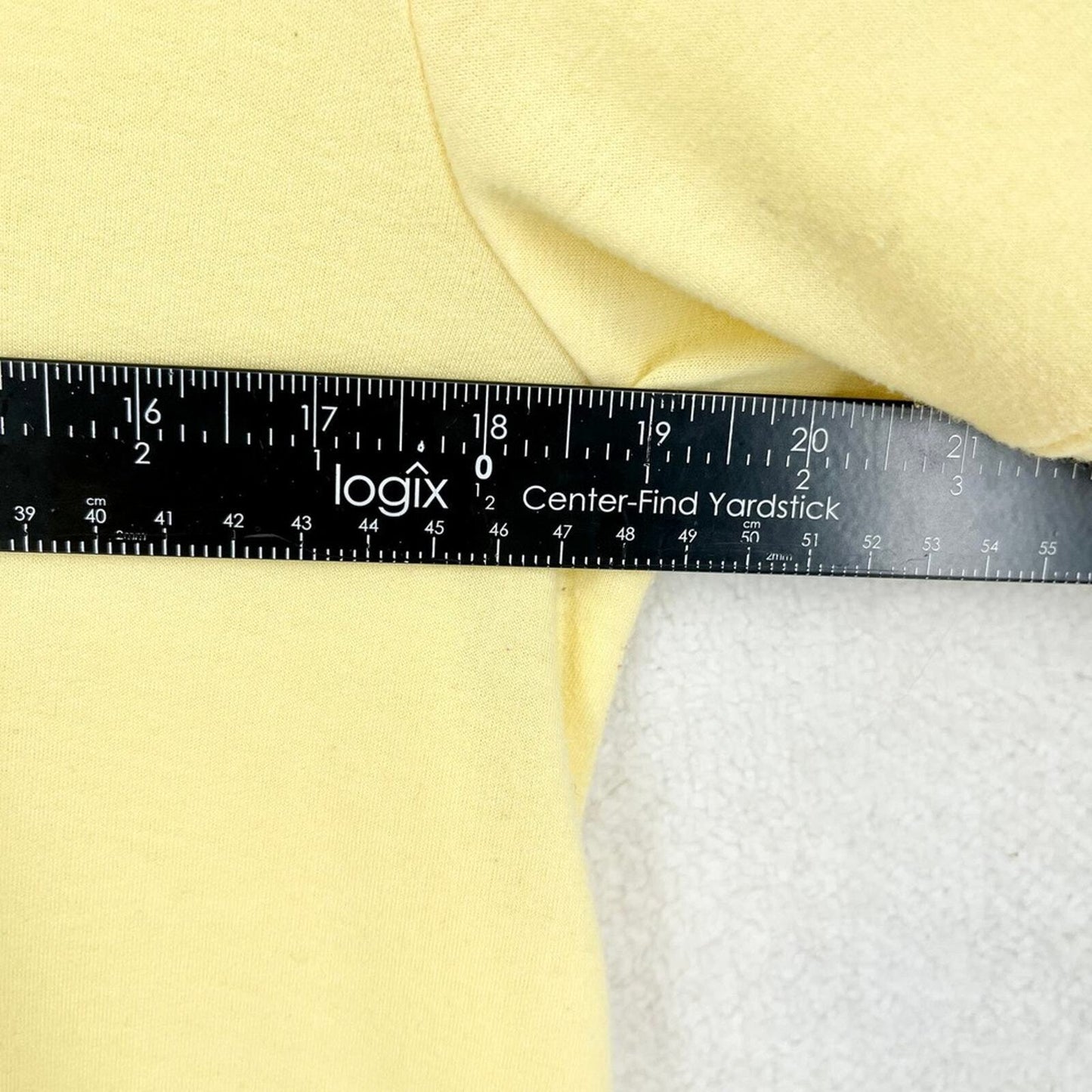 SOFT SURROUNDING Top Women Size Medium Swoop Neck Short Sleeve Yellow High Low