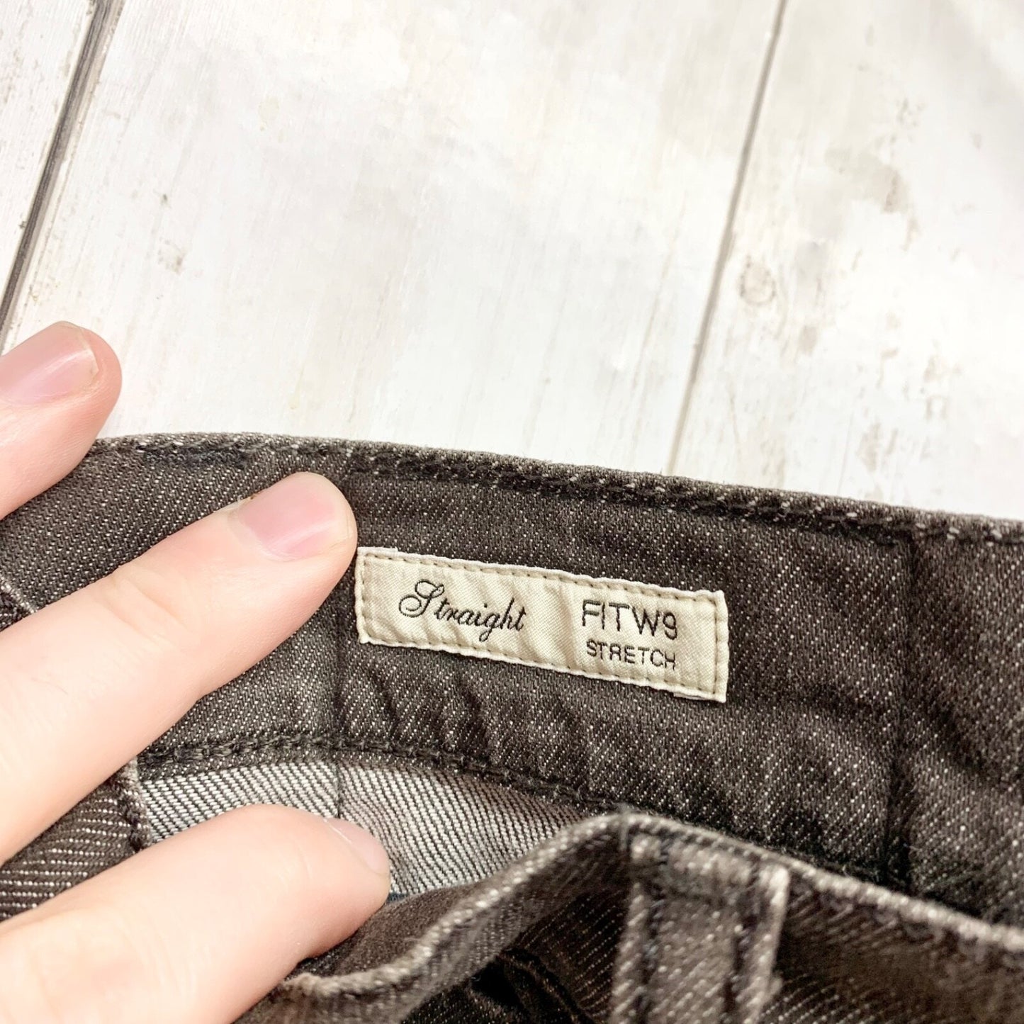 Weekend Max Mara Pants Women Straight Fit W9 Stretch Jeans Black Casual Preppy