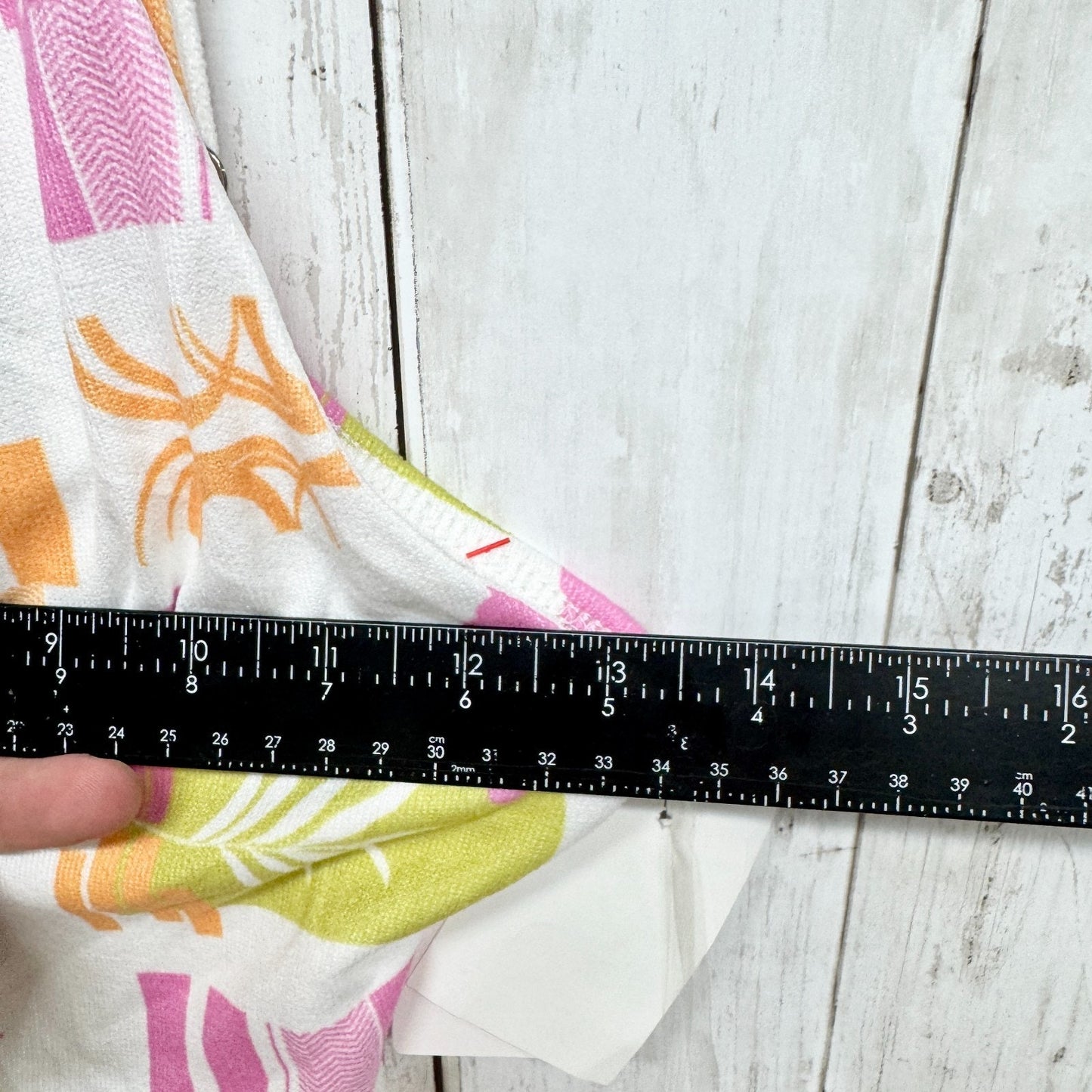 New Le Lis Dress Women Size Large Tropical Print Adjustable Spaghetti Strap Maxi