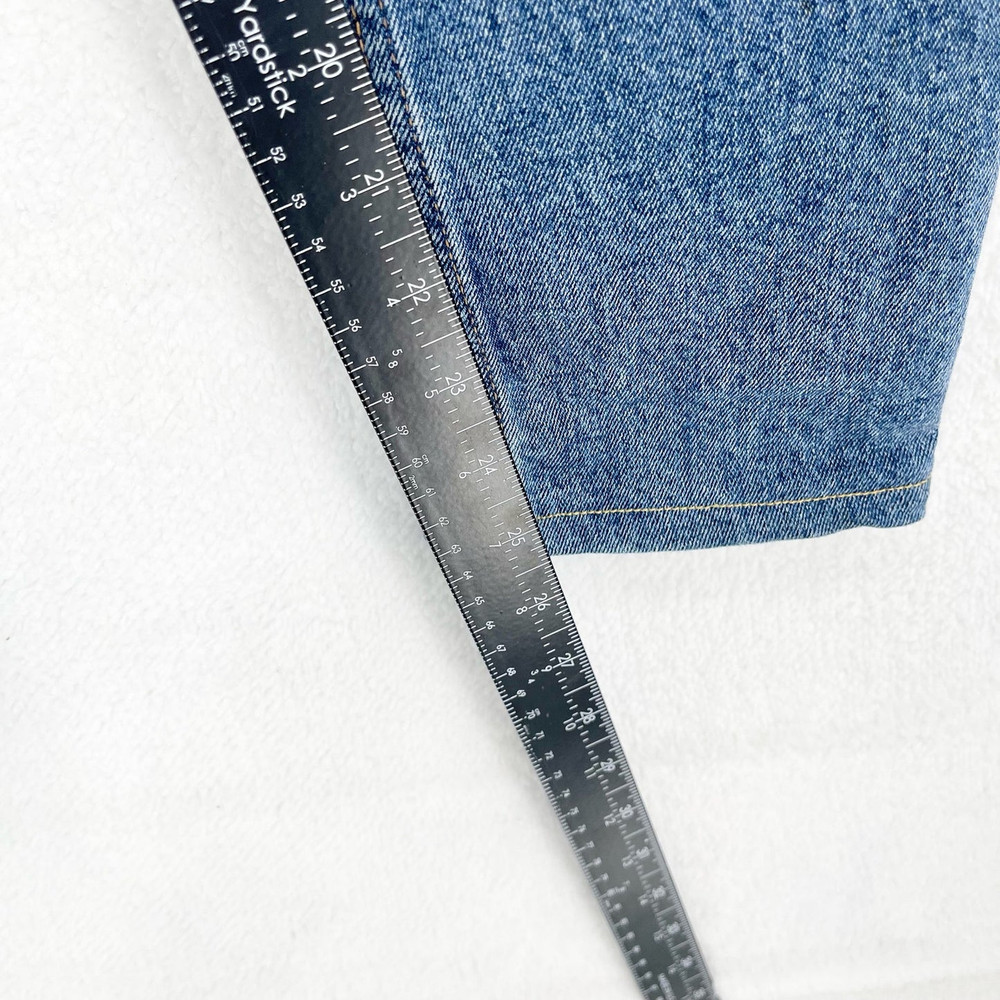 GRLFRND Karolina Mid Rise Straight Leg Slashed Jeans Womens Size 26