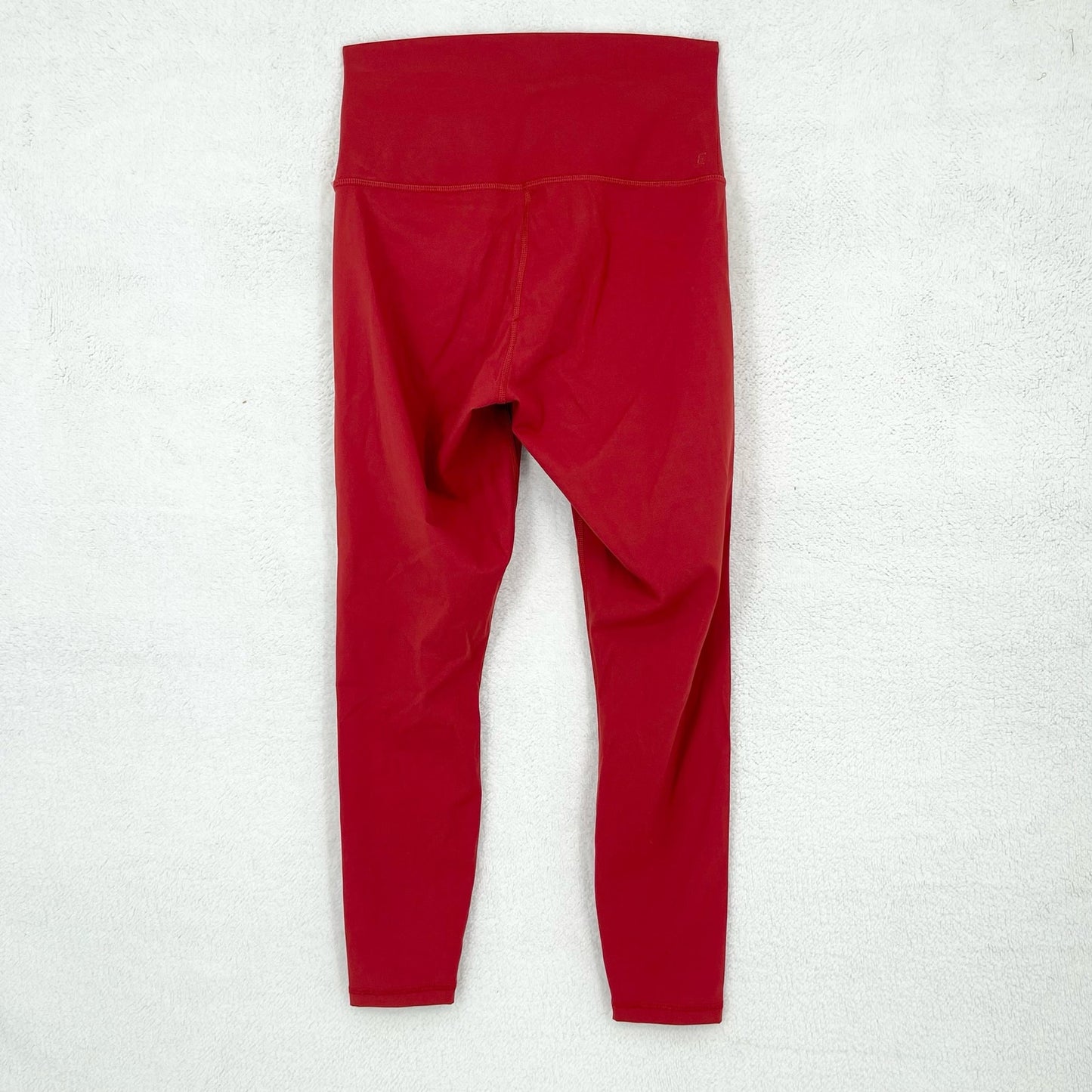 Everlane The Performance Ankle Gym Workout Leggings Red Women's Small