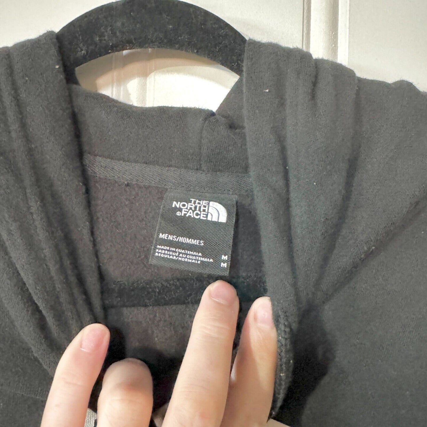 The North Face Logo Cotton Pocket Outdoors Warm Graphic Hoodie Size Medium