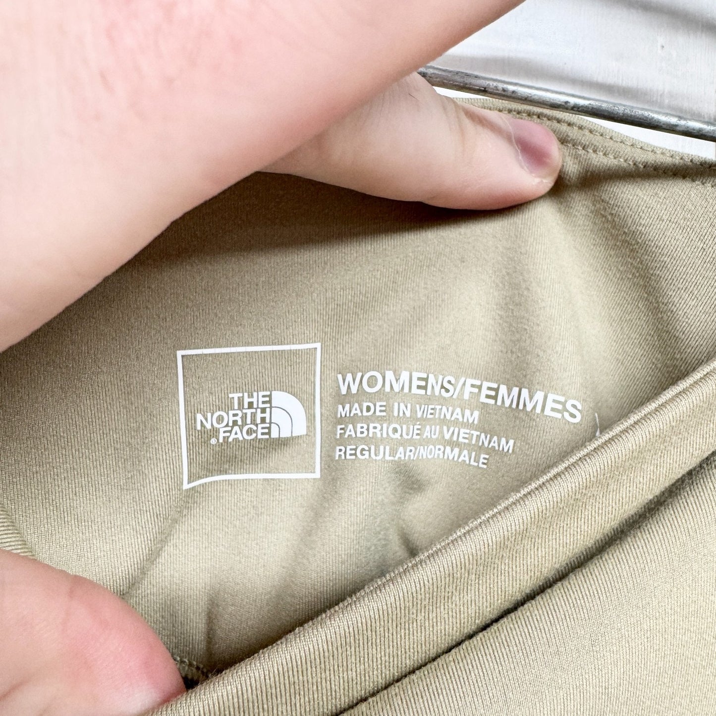 The North Face Pants Women Size XS Tan Midiline High Rise 7/8 Ankle Leggings