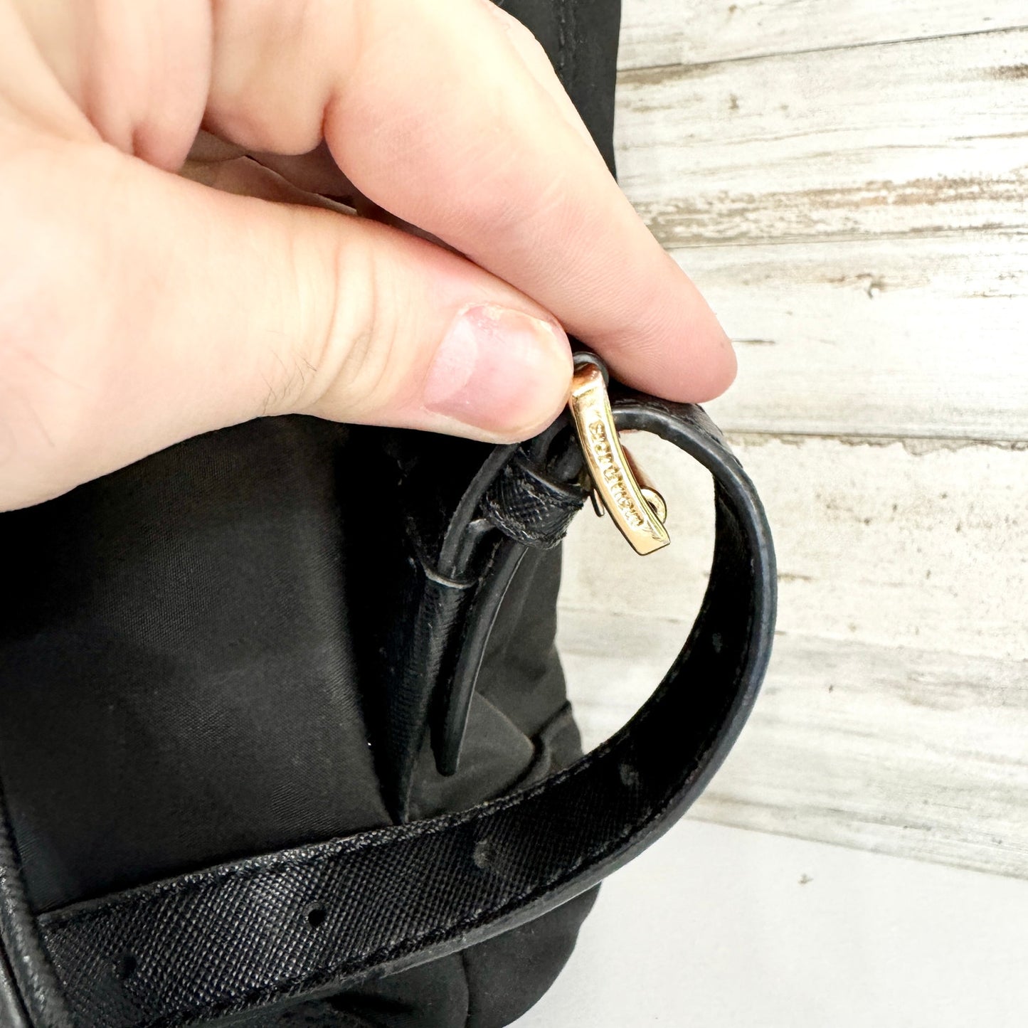 Michael Kors Women Black Nylon Jet Set Travel Large Backpack