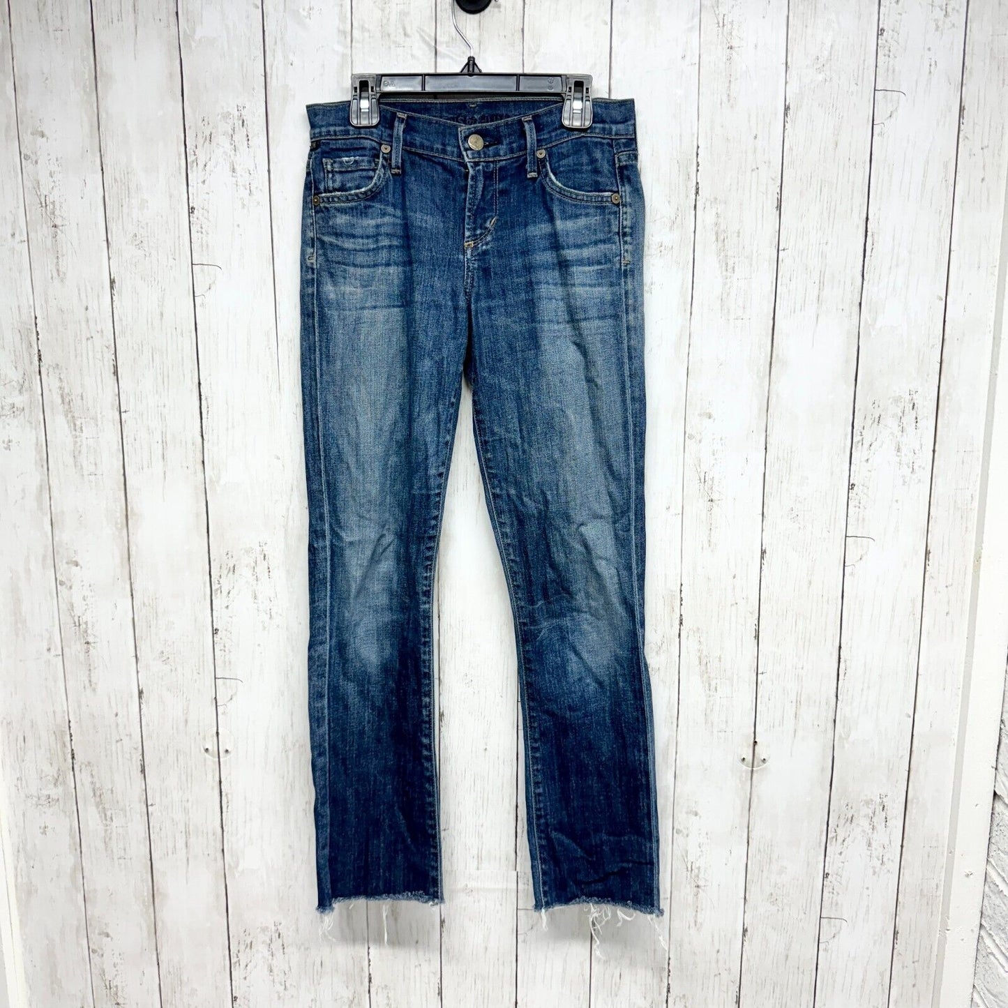 CITIZEN OF HUMANITY Jeans Women Size 24 Slim Bootcut Cotton Jeans Blue Denim