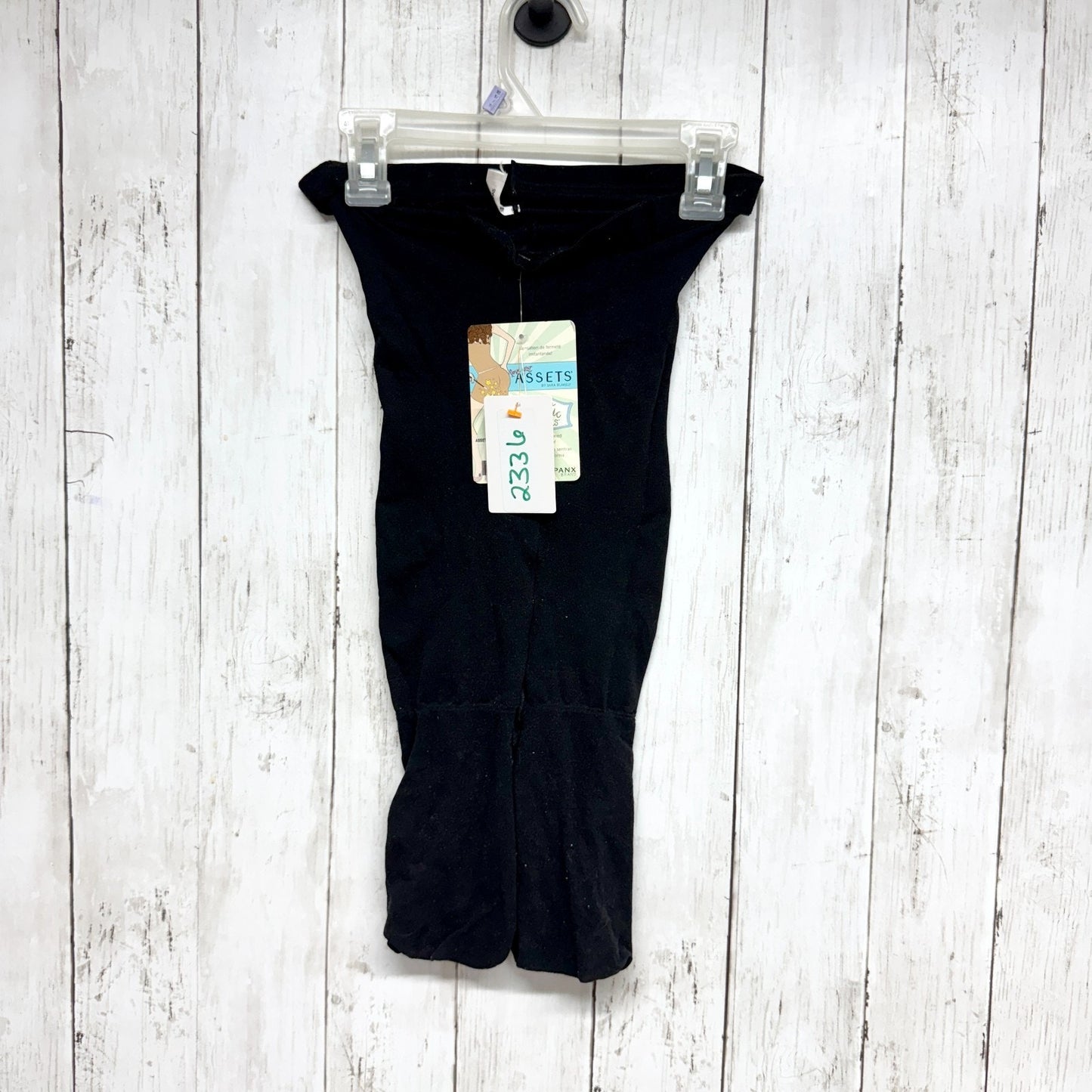 New Love Your Assets Shapewear Women Size 3 Black Sensational Shaper Shorts
