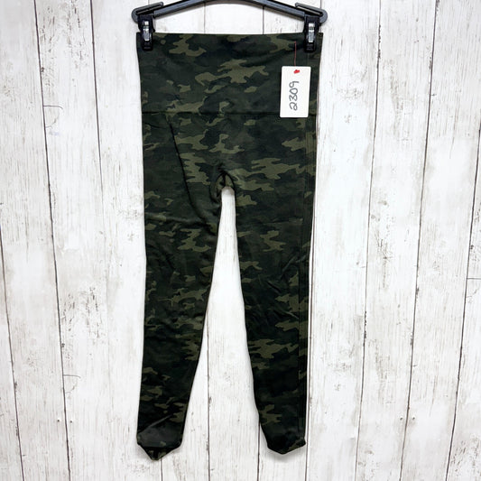 Spanx Pants Women Size XS Look At Me Now Seamless Leggings Hi-Rise Camo Athletic