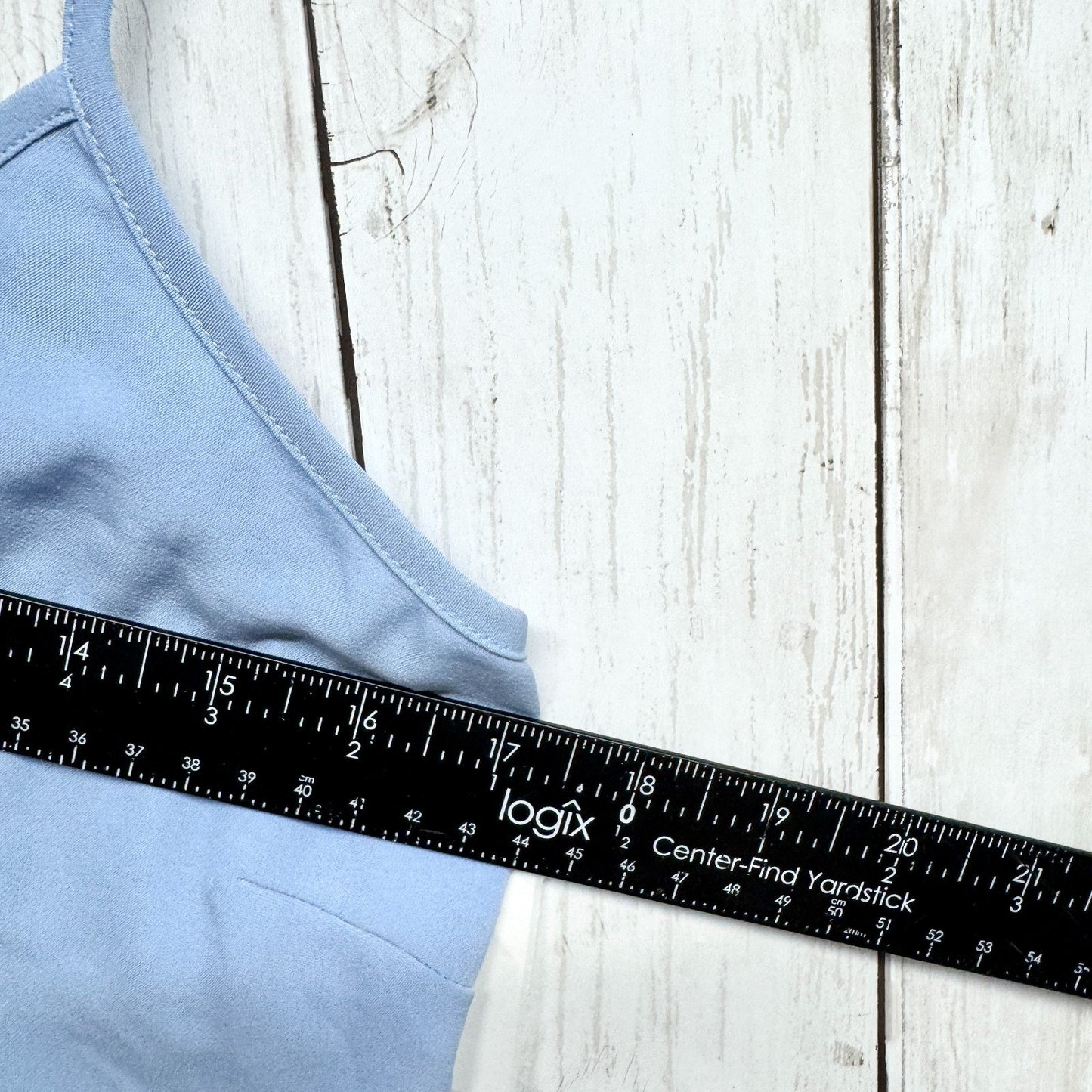 Aqua Blouse Women Size Small Blue Sleeveless Layering Tank Top Casual Basic