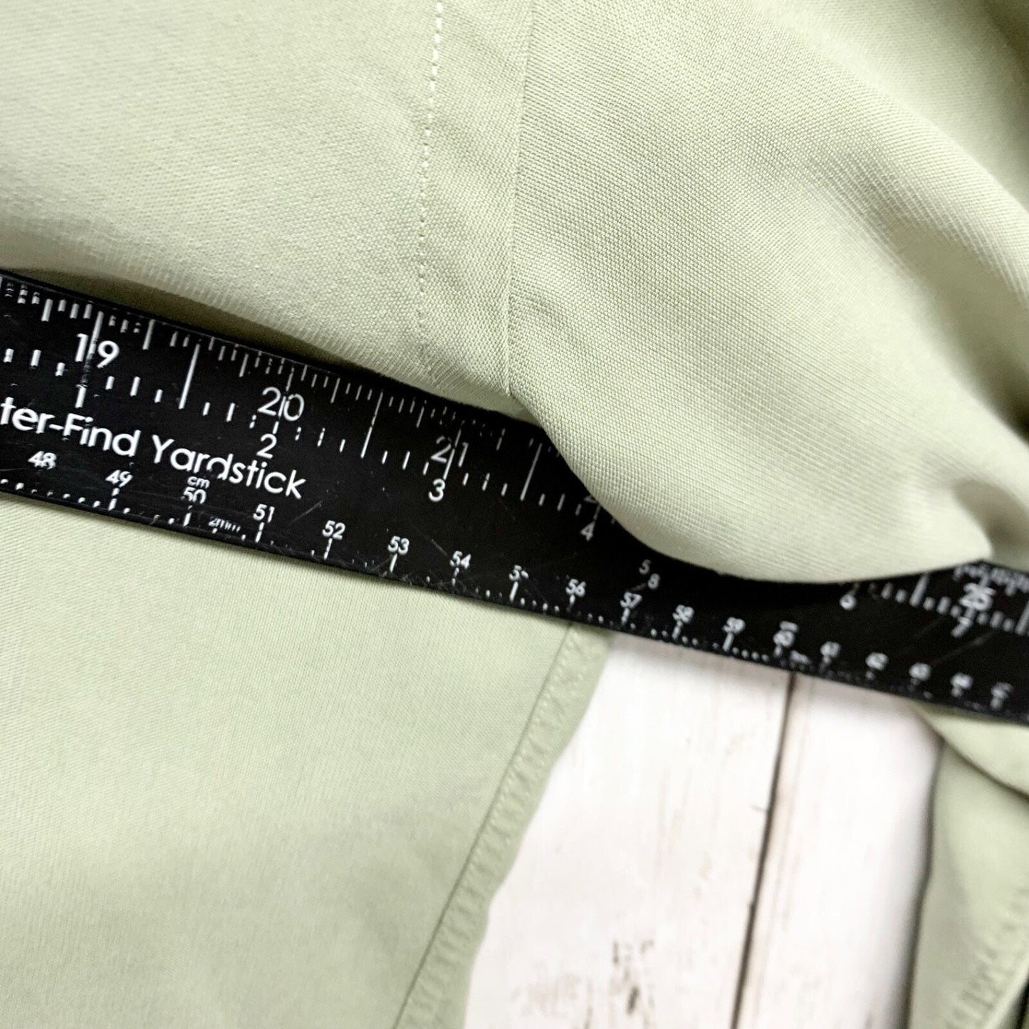 Ted Baker Shirt Mens Size 2 Long Sleeve Collared Button Down Sage Green Preppy