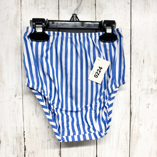 Hill House Bloomer Baby One Size Nap Bloomer Navy Stripe White Vertical NWOT
