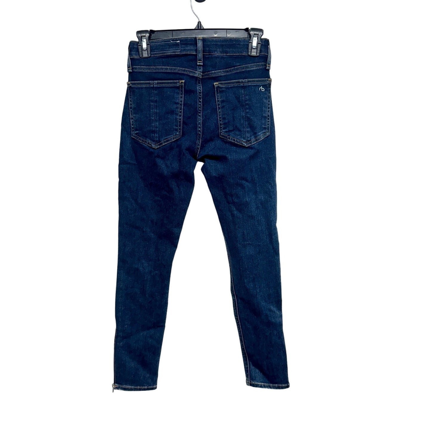 RAG & BONE Women Cate Mid Rise Slim Fit Skinny Indigo Jeans Heritag Size 25