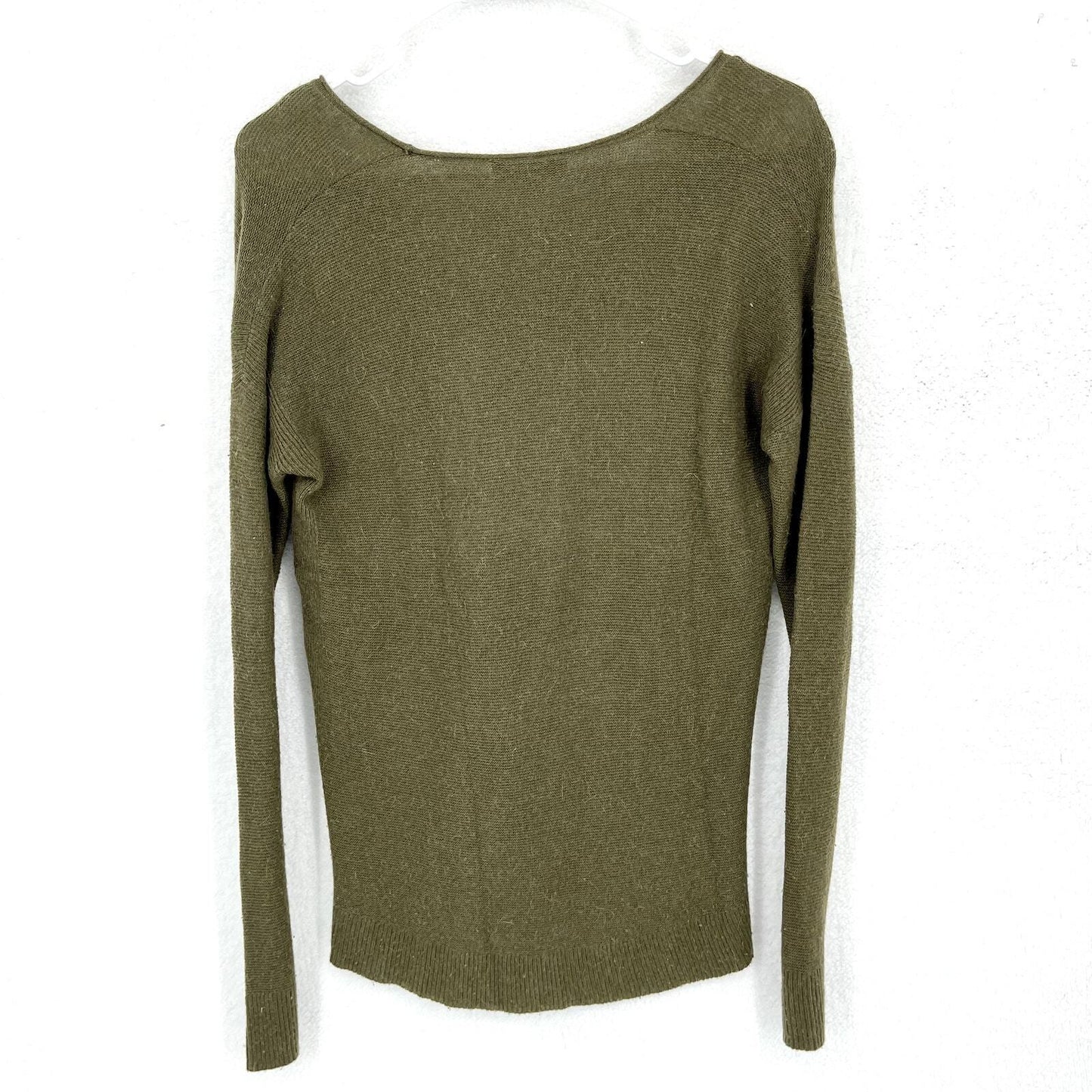 MADEWELL Sweater Women Size XS Crewneck Hunter Green Casual Long Sleeve Knit