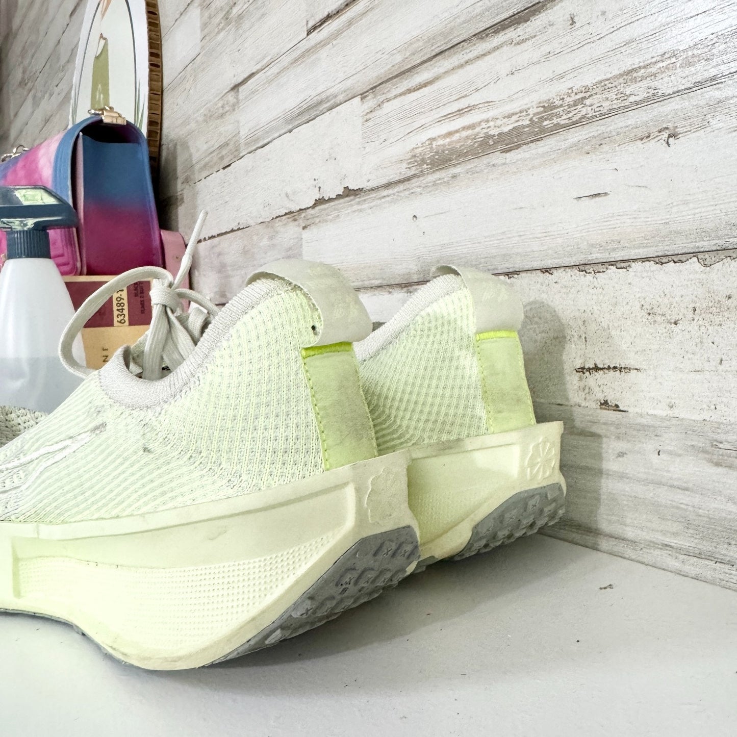 Nike Shoes Women Size 8.5 Sea Glass Interact Run Barely Volt Road Run Sneakers