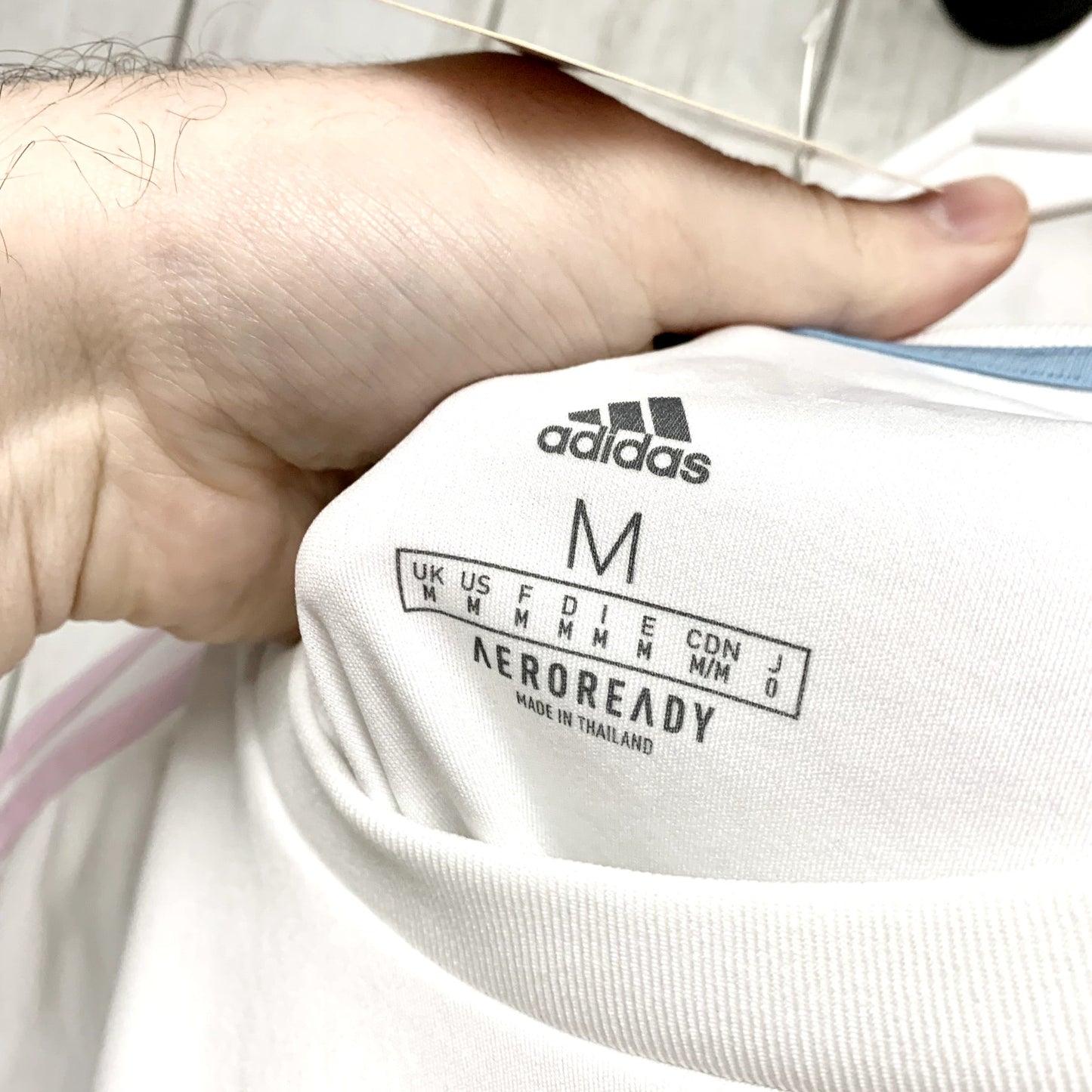 Adidas Women Size M White Inter Miami CF Aeroready MLS Soccer Casual Jersey LS