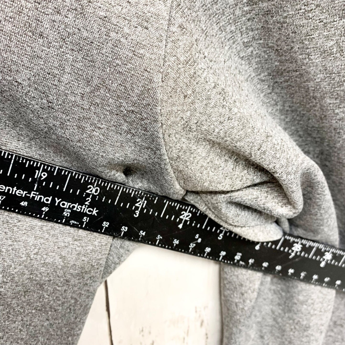 The North Face Sweatshirt Women Size Medium Hooded Drawstring Gray White Casual