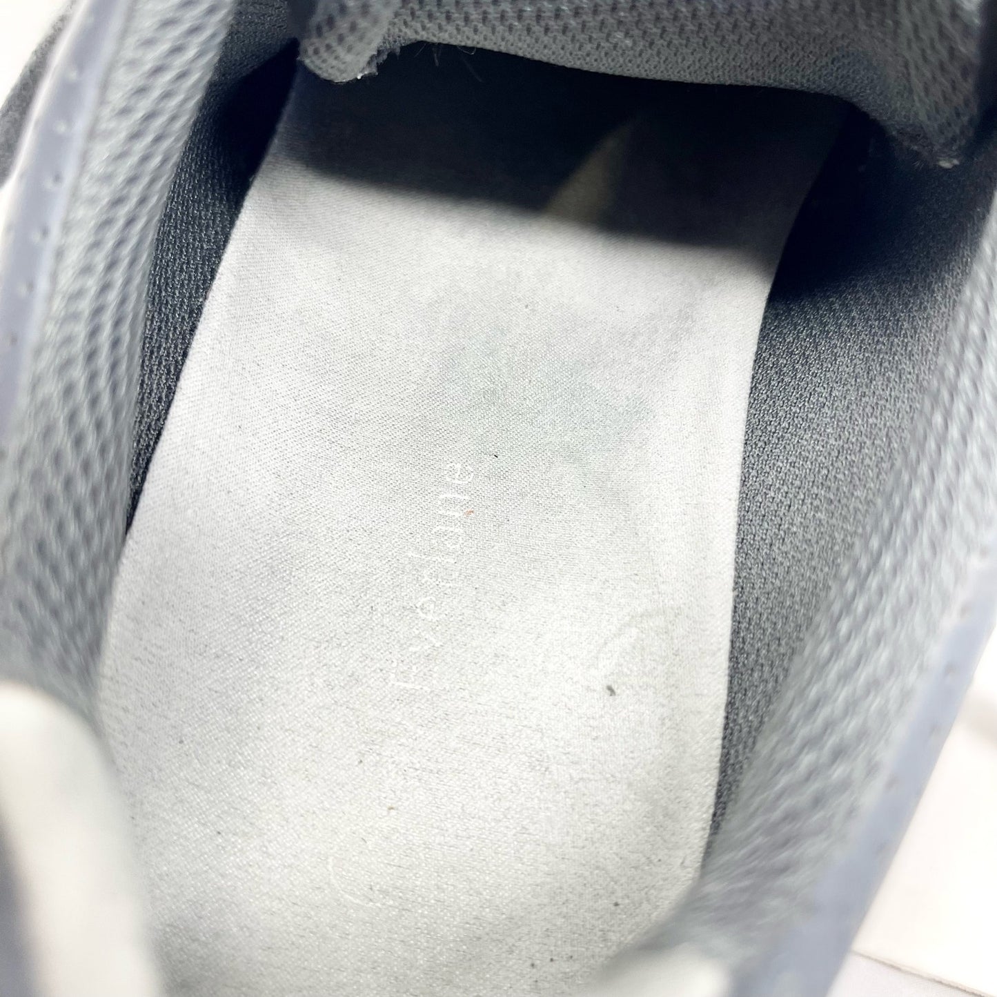 Everlane Women's The Trainer Leather Everyday Casual Sneaker Slate Gray Size 8