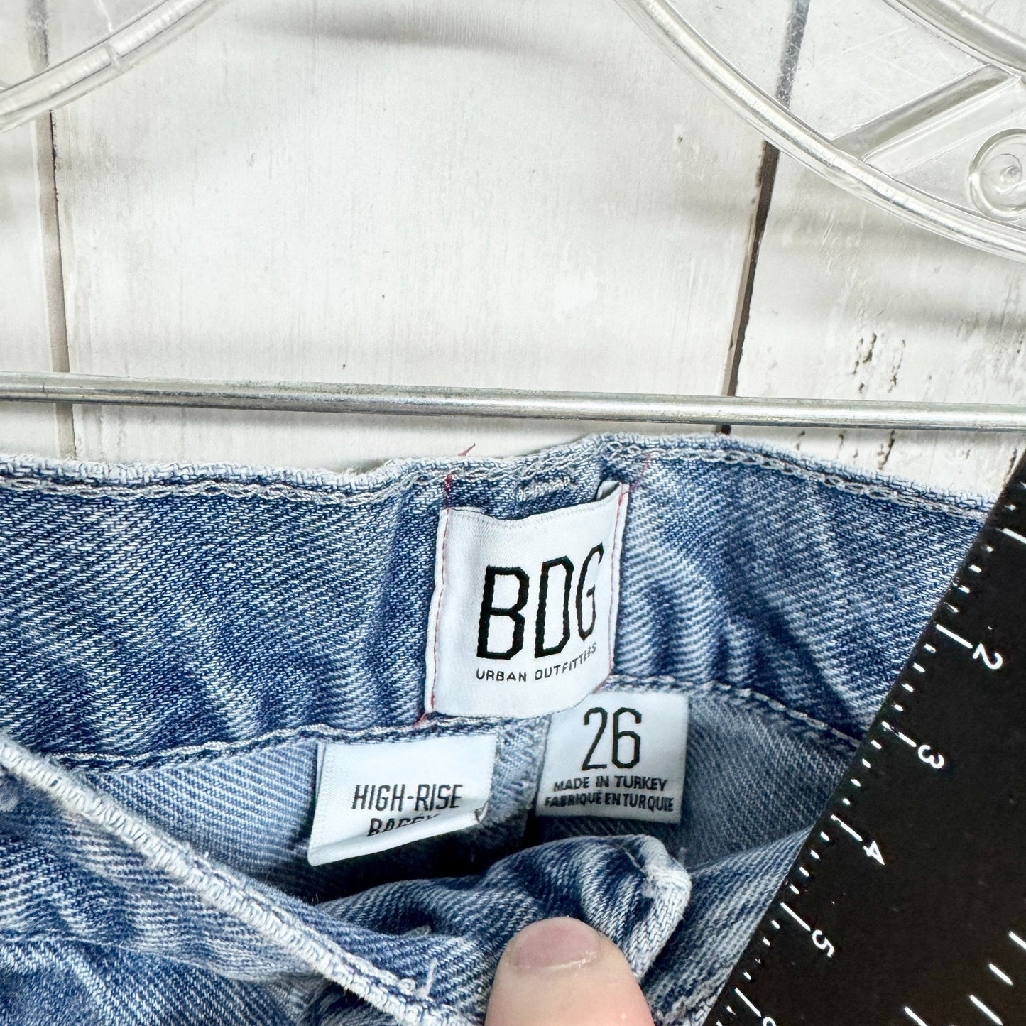 BDG Urban Outfitters Pants Women Size 26 High Rise Baggy Light Wash Denim Jeans
