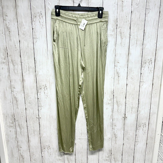 MASSIMO DUTTI Pants Women Size 6 Elastic Waisted Wide Leg Viscose Pocket Casual