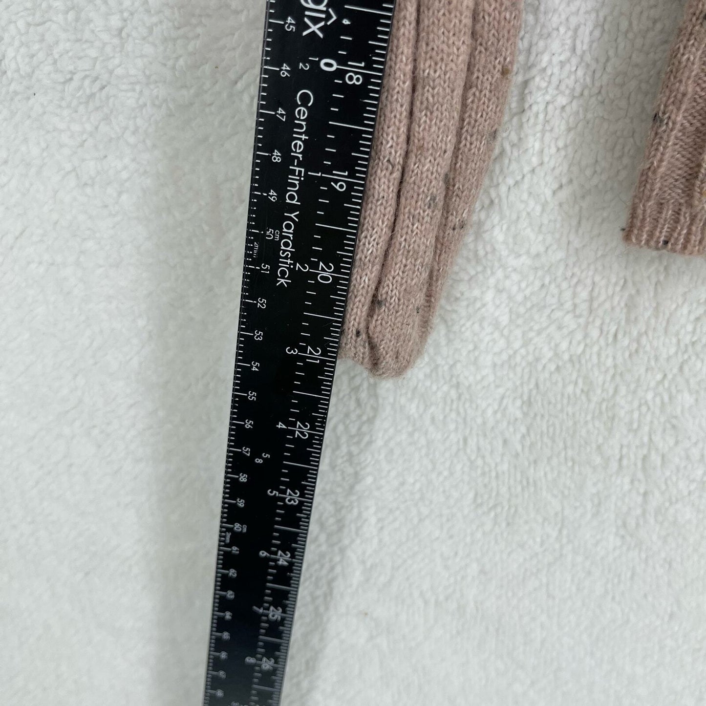 MADEWELL Sweater Women Size XXS Donegal Evercrest Turtleneck Knit Sand Bodycon
