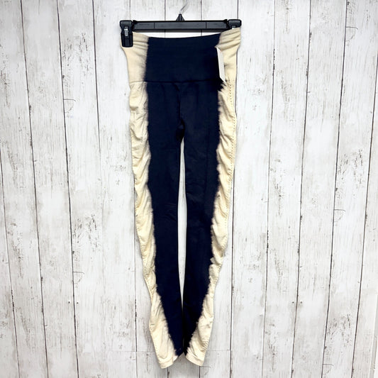 Free People Movement Pant Women Size XS/Small Colorblock Tie Dye Ruched Leggings