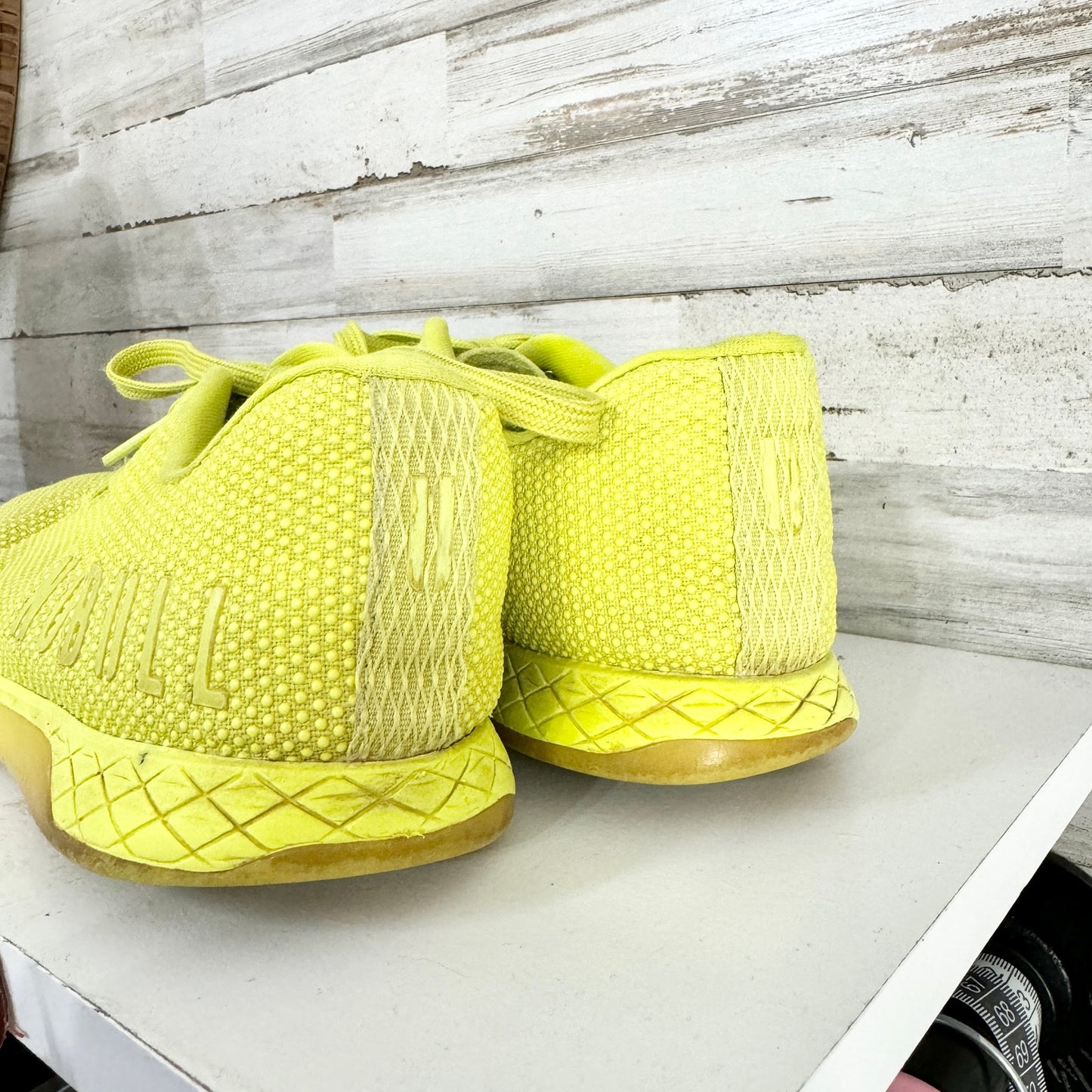 NoBull Superfabric Crossfit Yellow Shoes Men 7.5 Women 9
