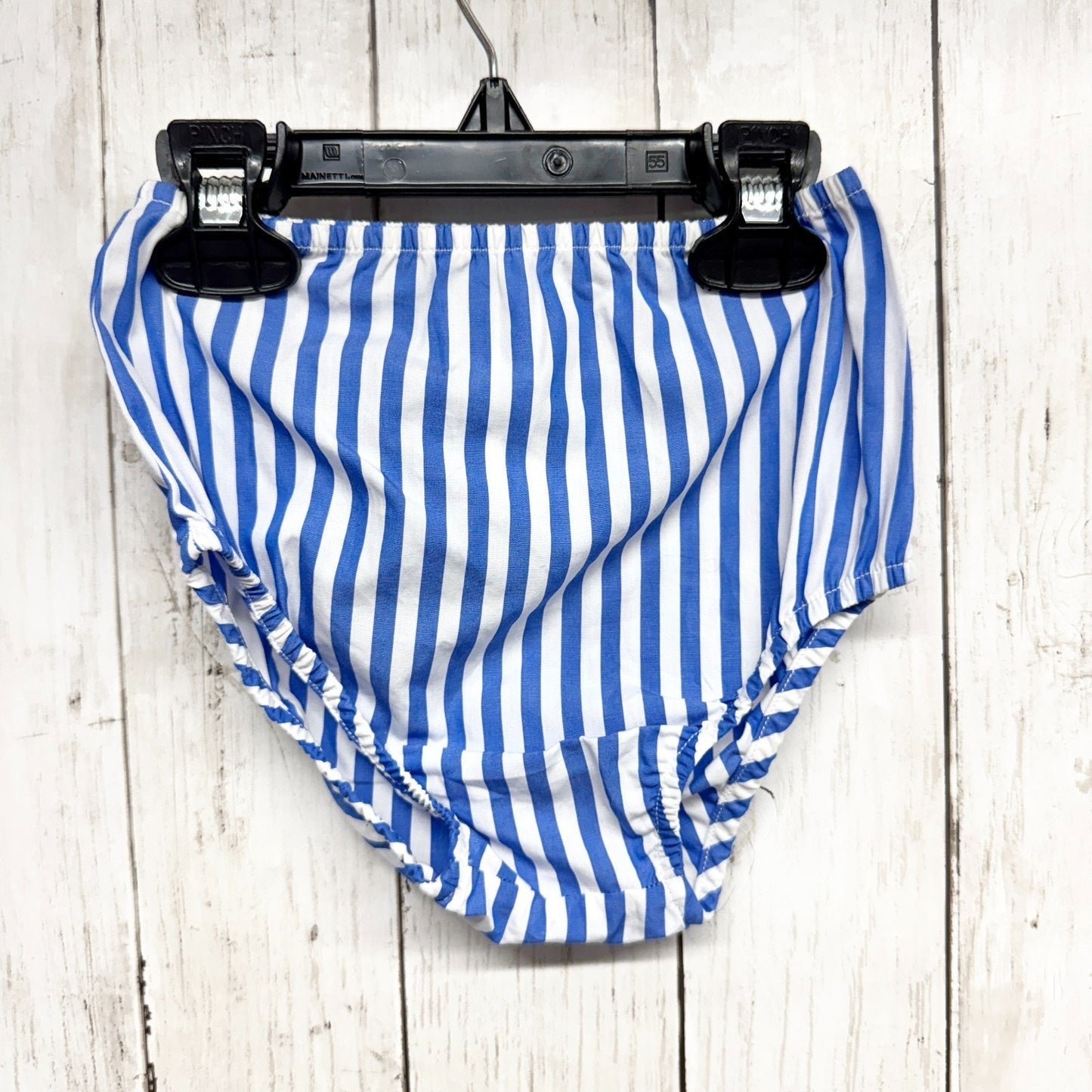 Hill House Bloomer Baby One Size Nap Bloomer Navy Stripe White Vertical NWOT