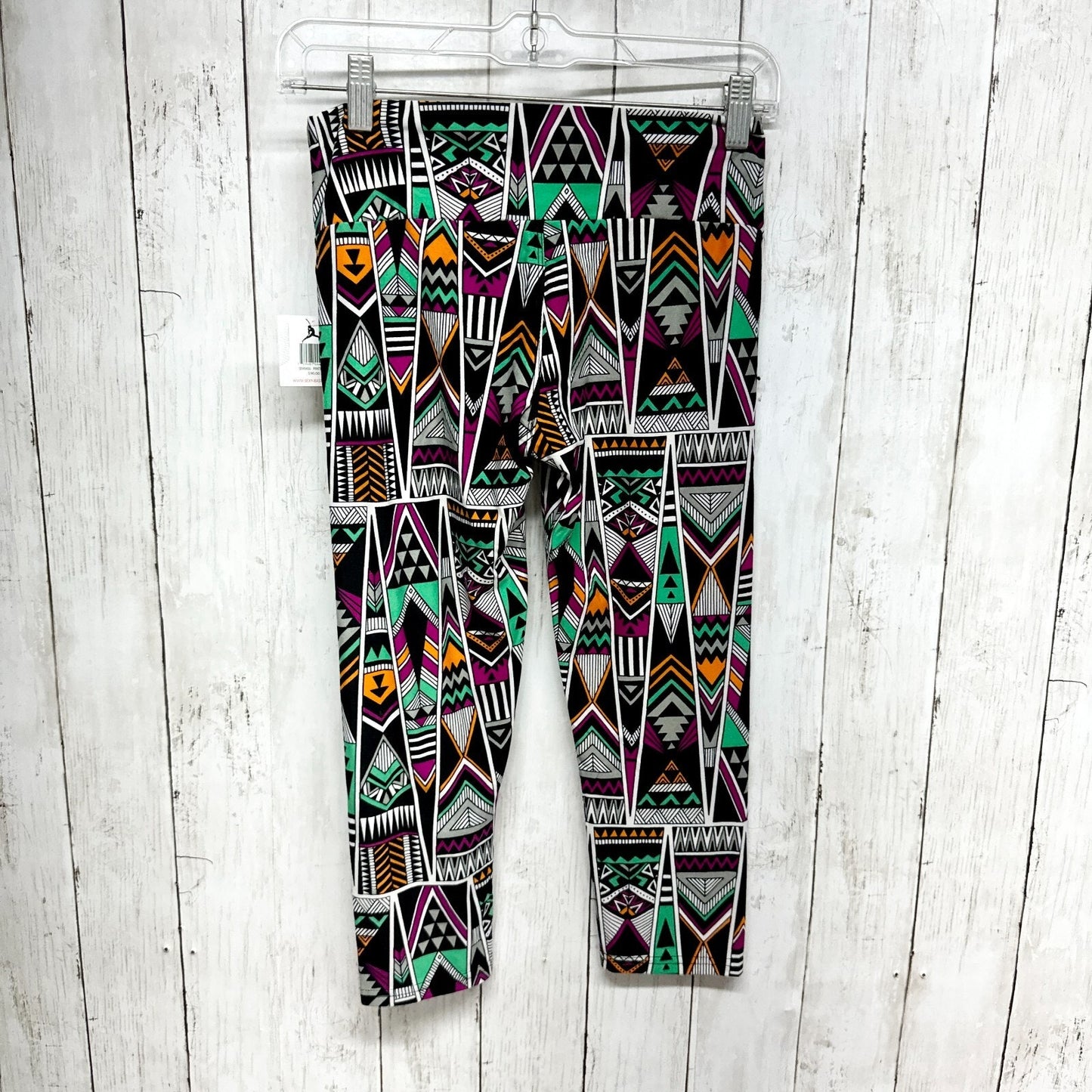 Sexy Basics 24/7 Anywear Pants Women Size Small Multicolor Printed Leggings NWT